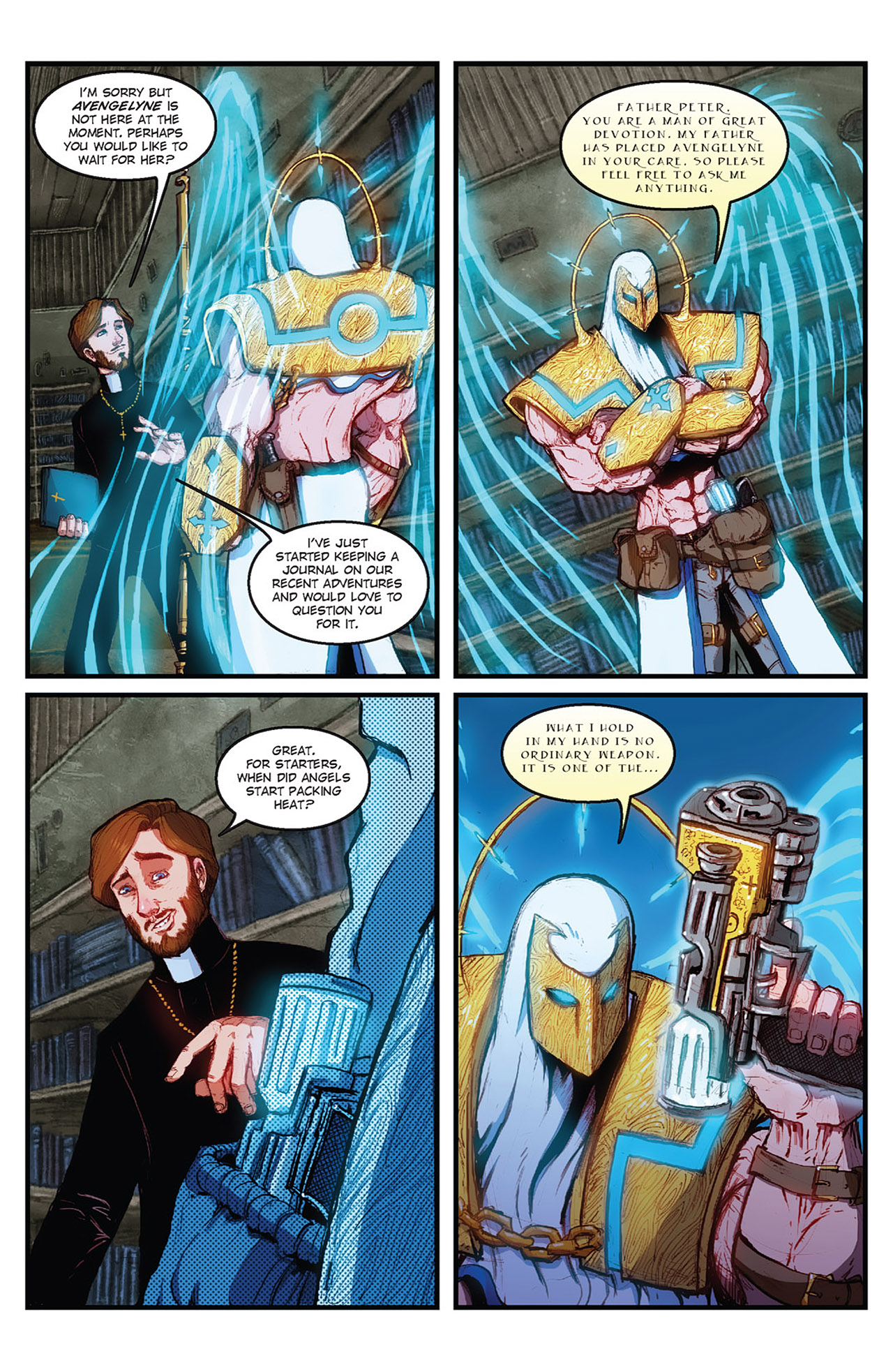 Read online Avengelyne (2011) comic -  Issue #4 - 8