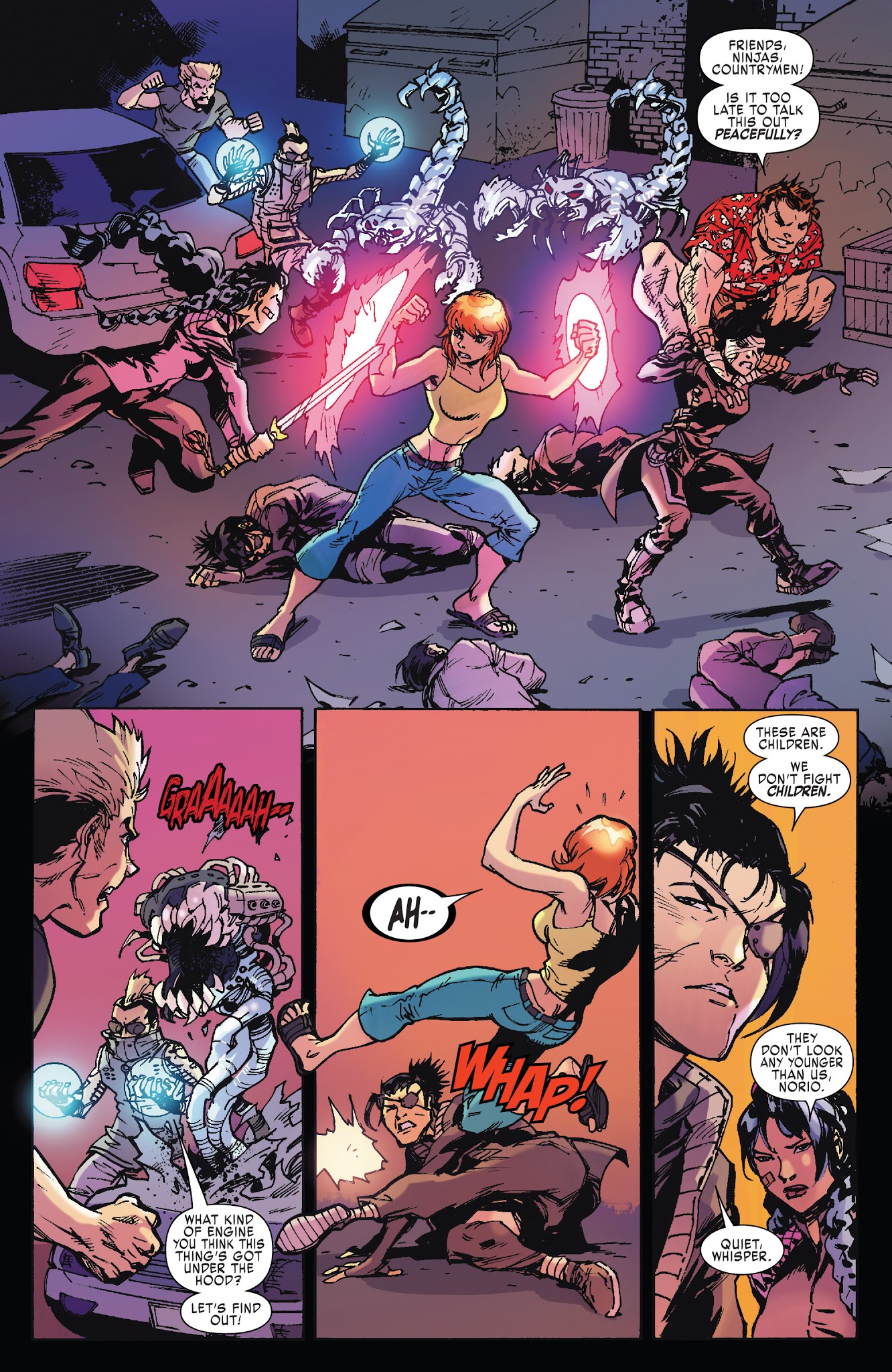 Read online X-Men: Blue comic -  Issue #6 - 14