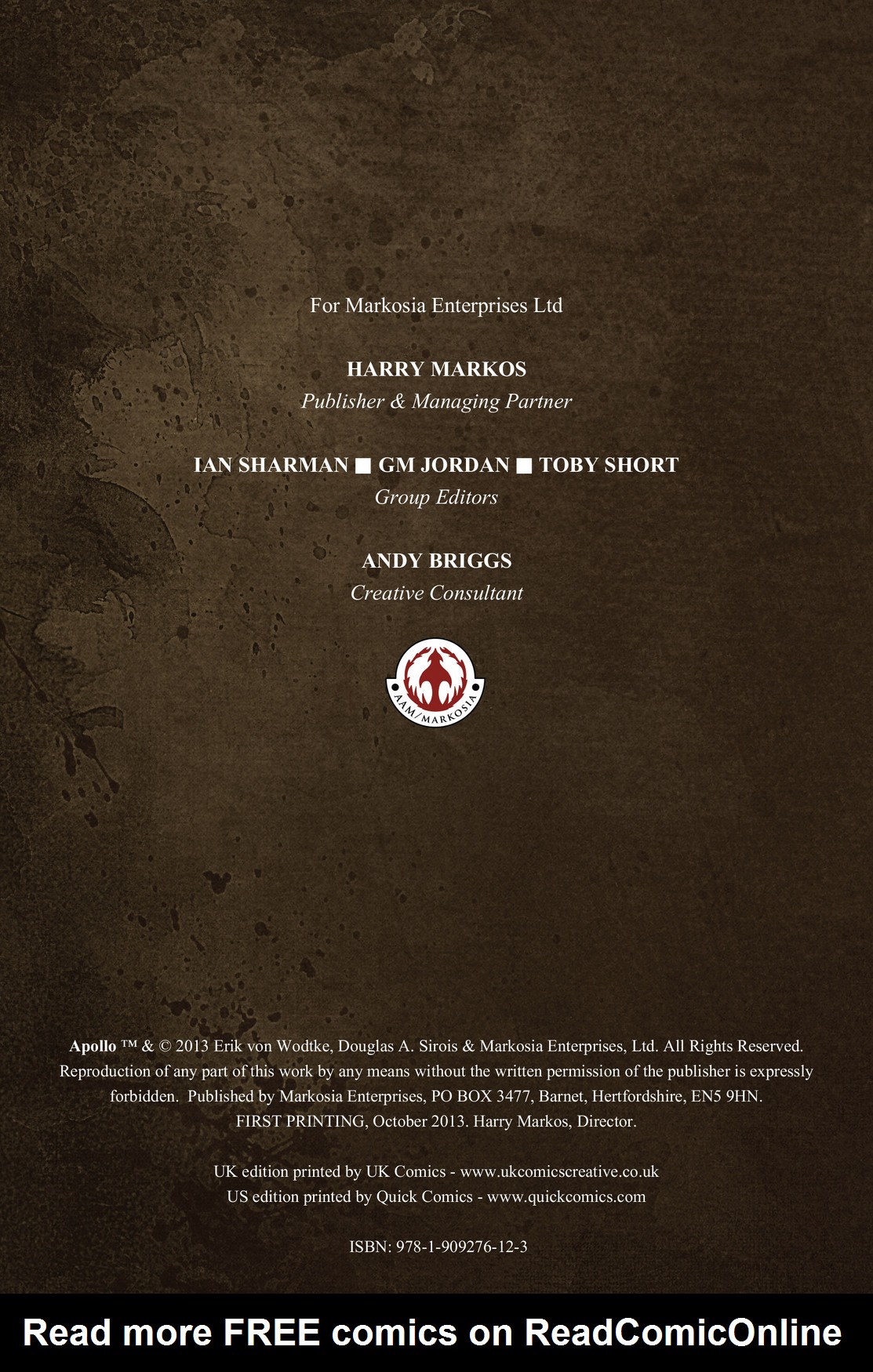 Read online Apollo comic -  Issue # TPB - 3