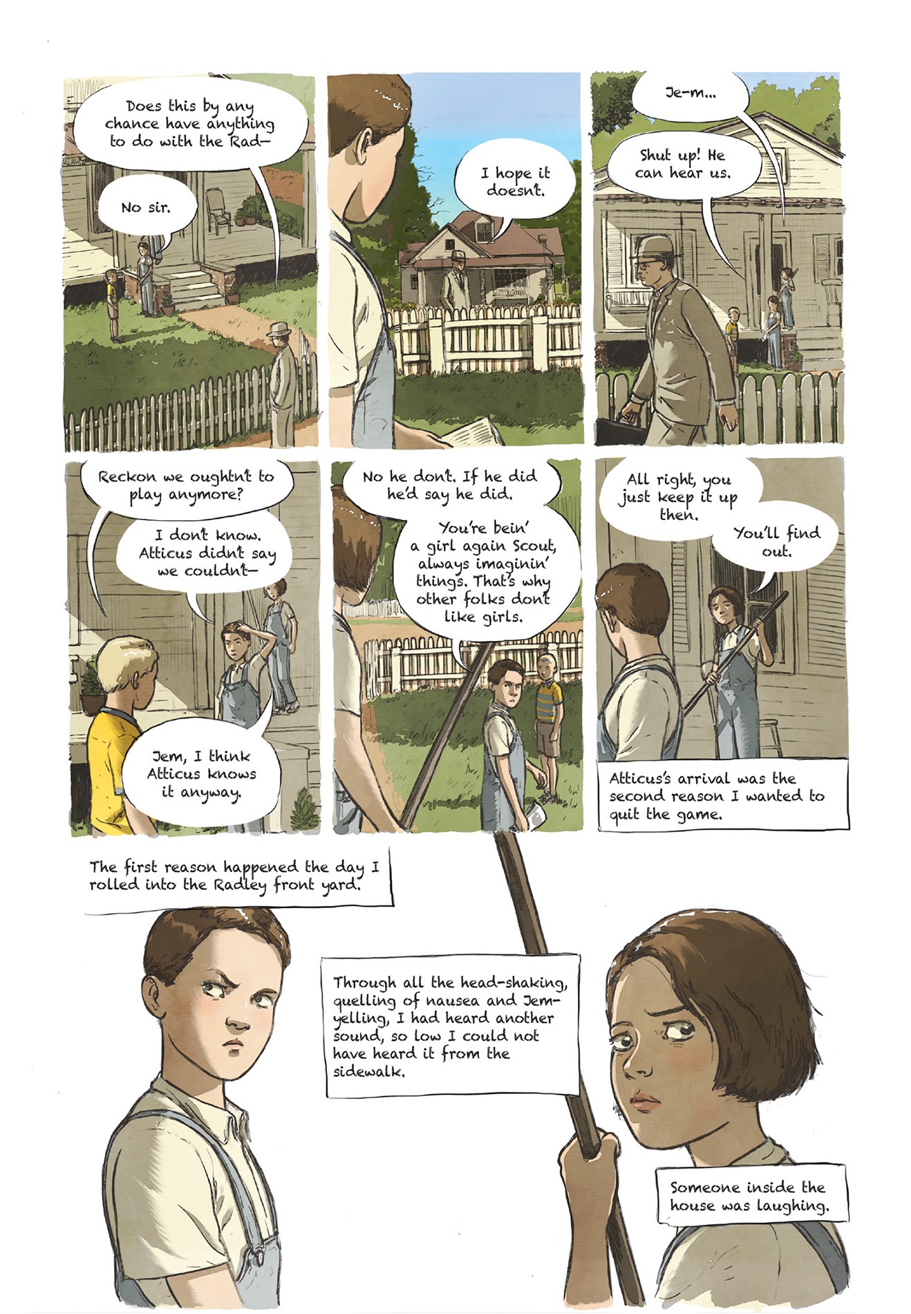 Read online To Kill a Mockingbird: A Graphic Novel comic -  Issue # TPB (Part 1) - 59