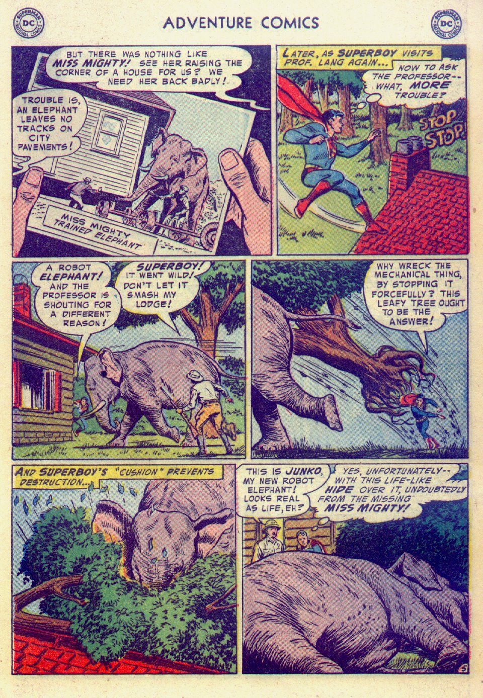 Read online Adventure Comics (1938) comic -  Issue #201 - 7