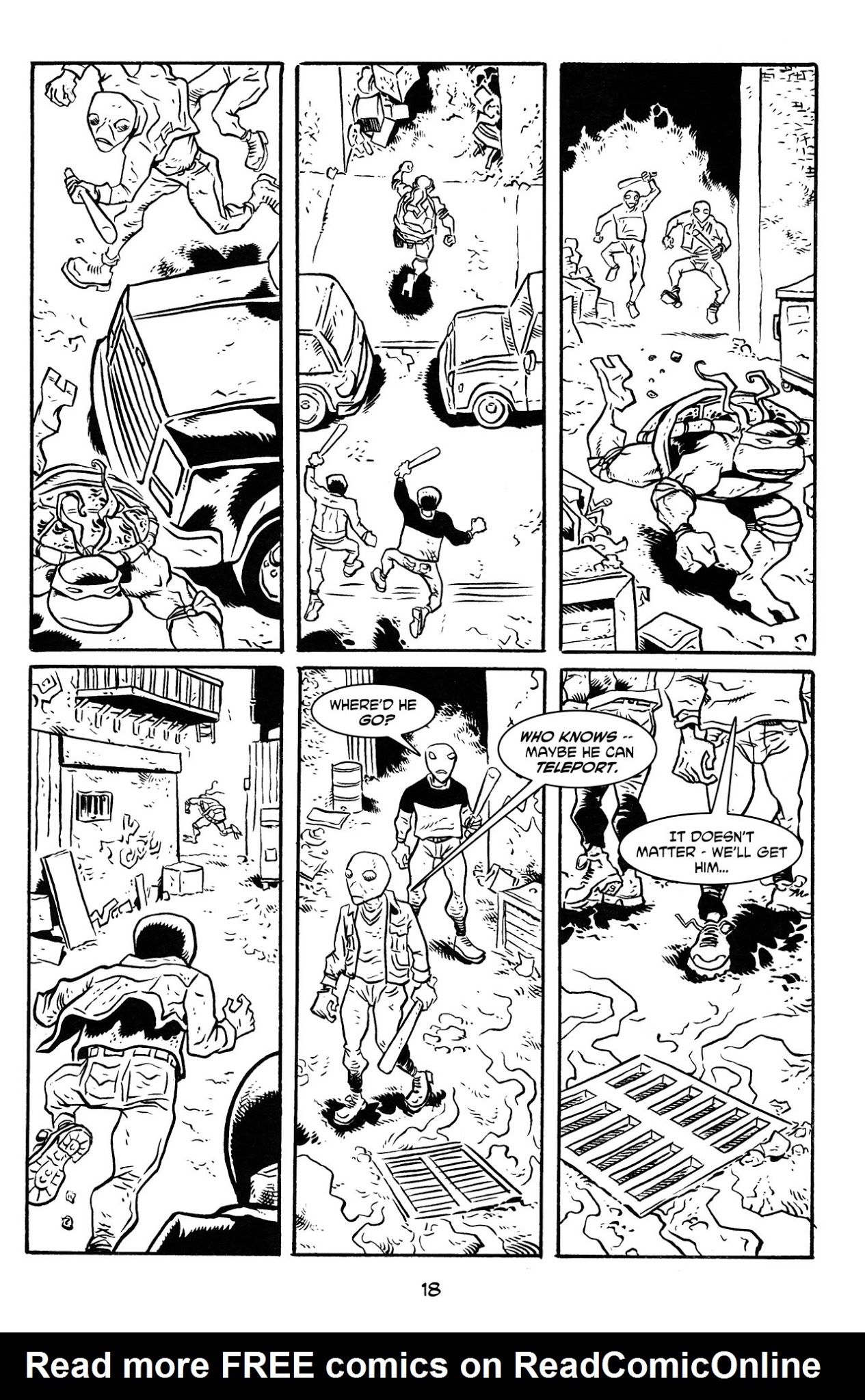 Read online Michelangelo The Third Kind comic -  Issue #2 - 20