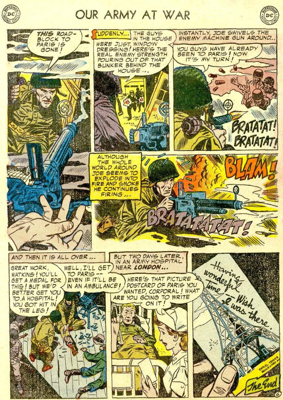 Read online Our Army at War (1952) comic -  Issue #28 - 33