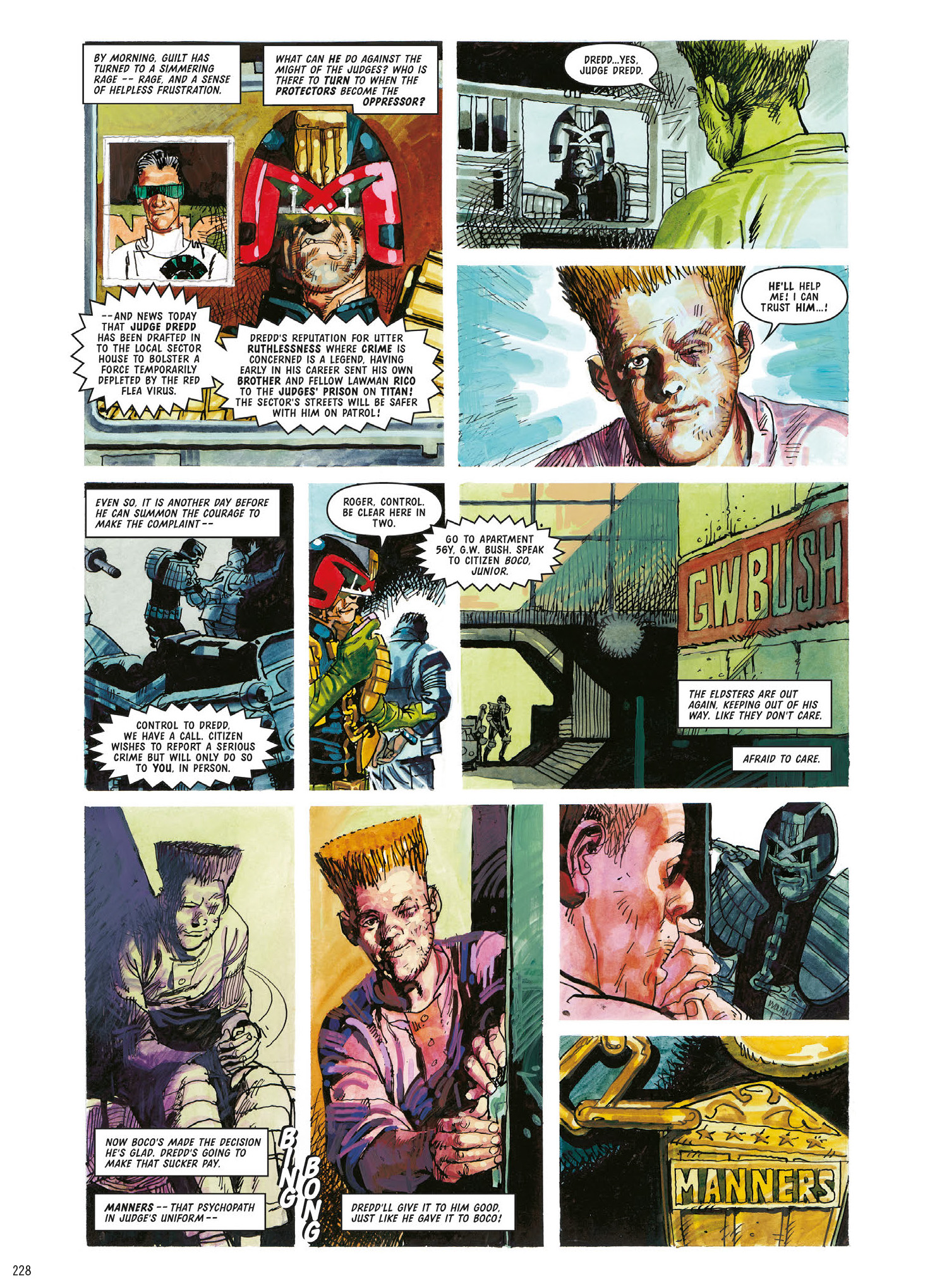 Read online Judge Dredd: The Complete Case Files comic -  Issue # TPB 34 (Part 3) - 31