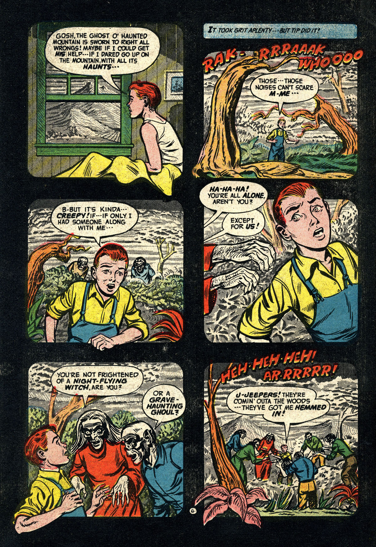 Read online Adventures Into The Unknown comic -  Issue #56 - 18