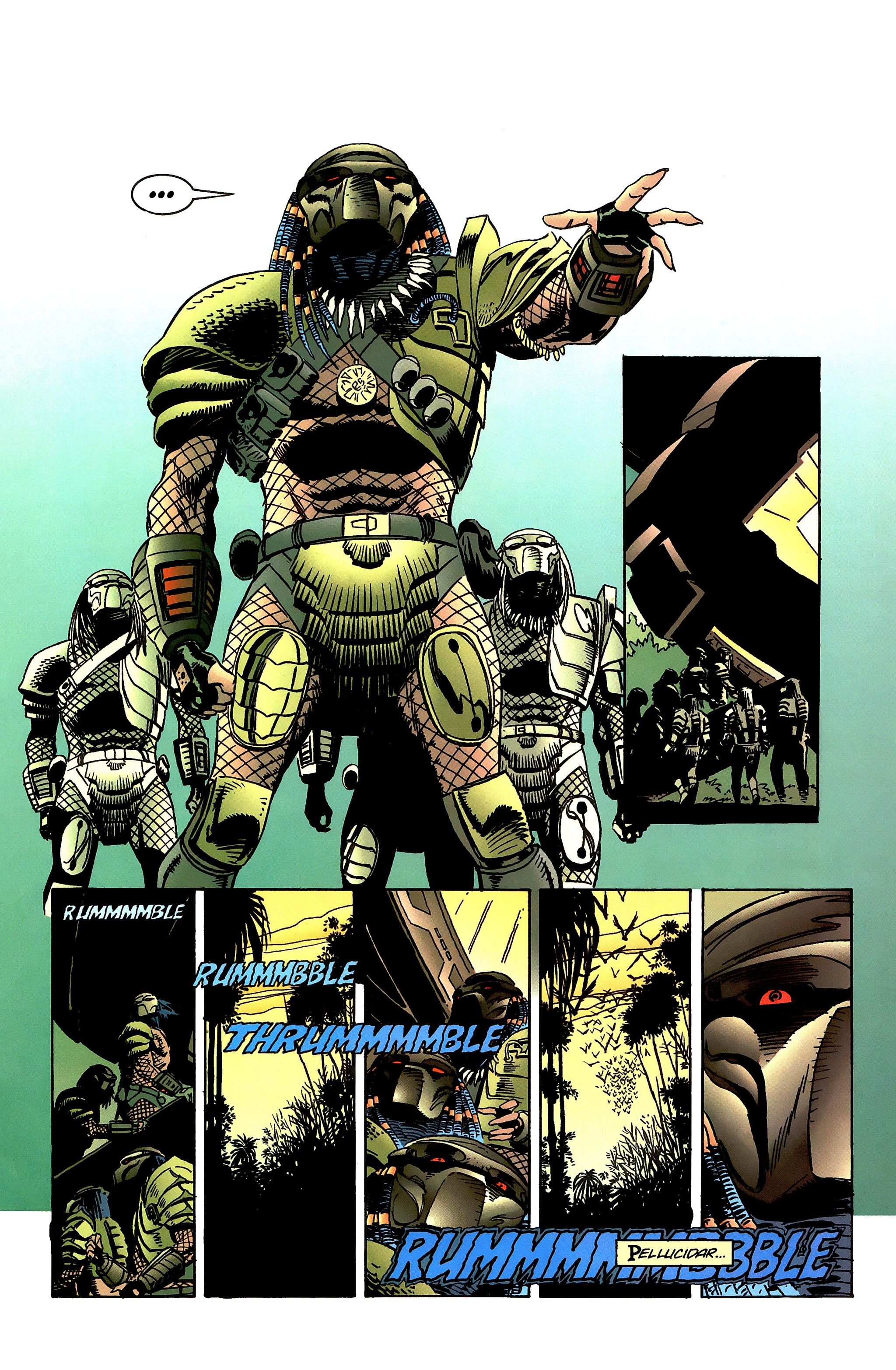 Read online Tarzan vs. Predator at the Earth's Core comic -  Issue #4 - 18