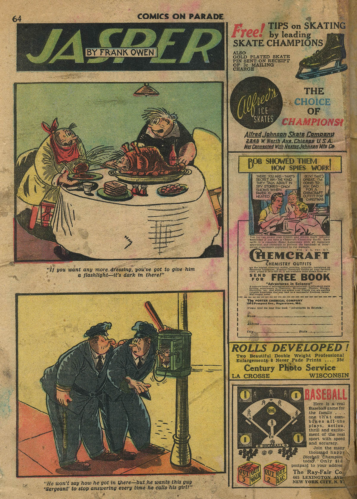 Read online Comics on Parade comic -  Issue #9 - 58