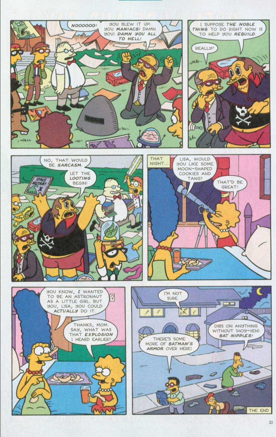 Read online Simpsons Comics comic -  Issue #73 - 22