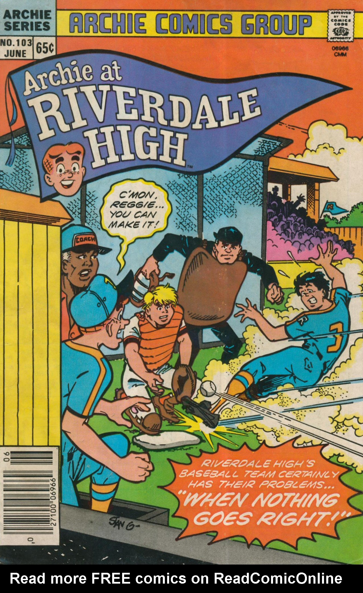 Read online Archie at Riverdale High (1972) comic -  Issue #103 - 1