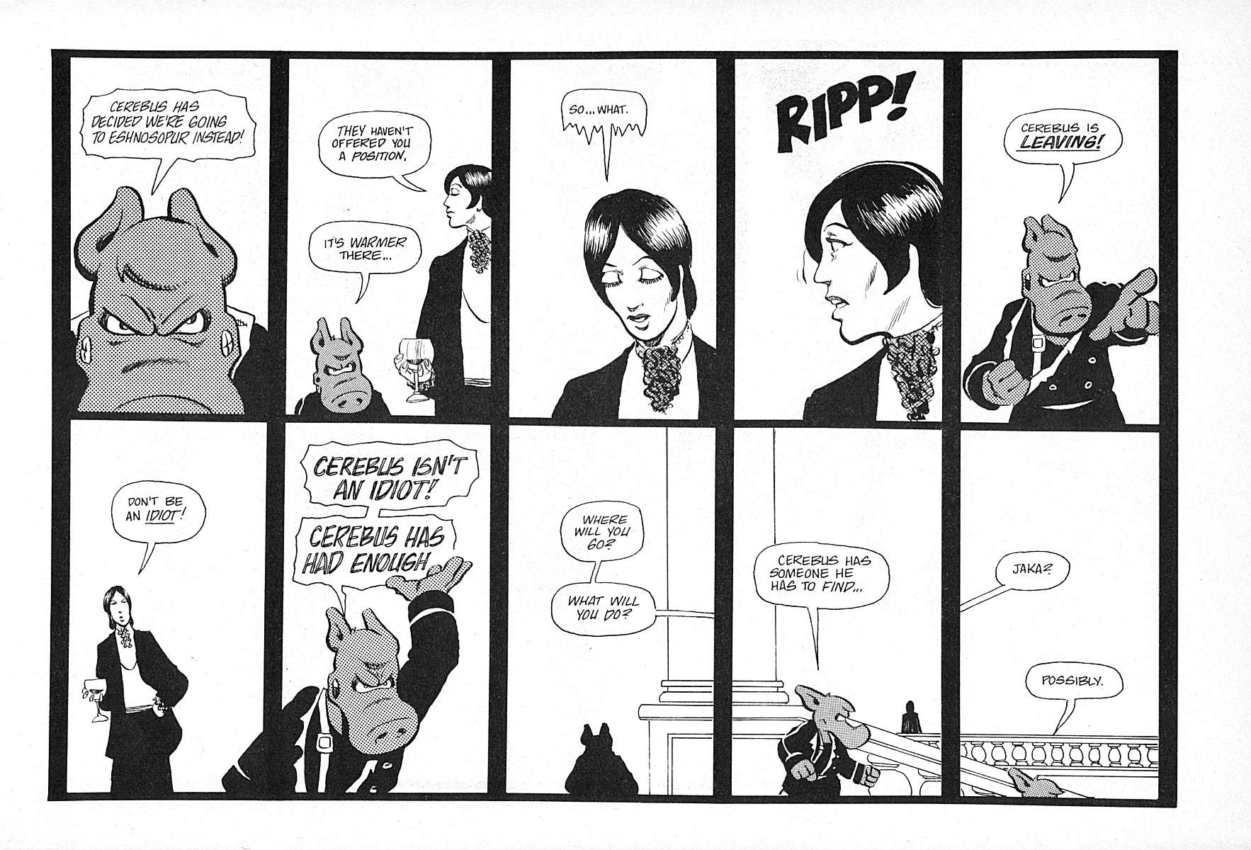 Read online Cerebus comic -  Issue #50 - 14