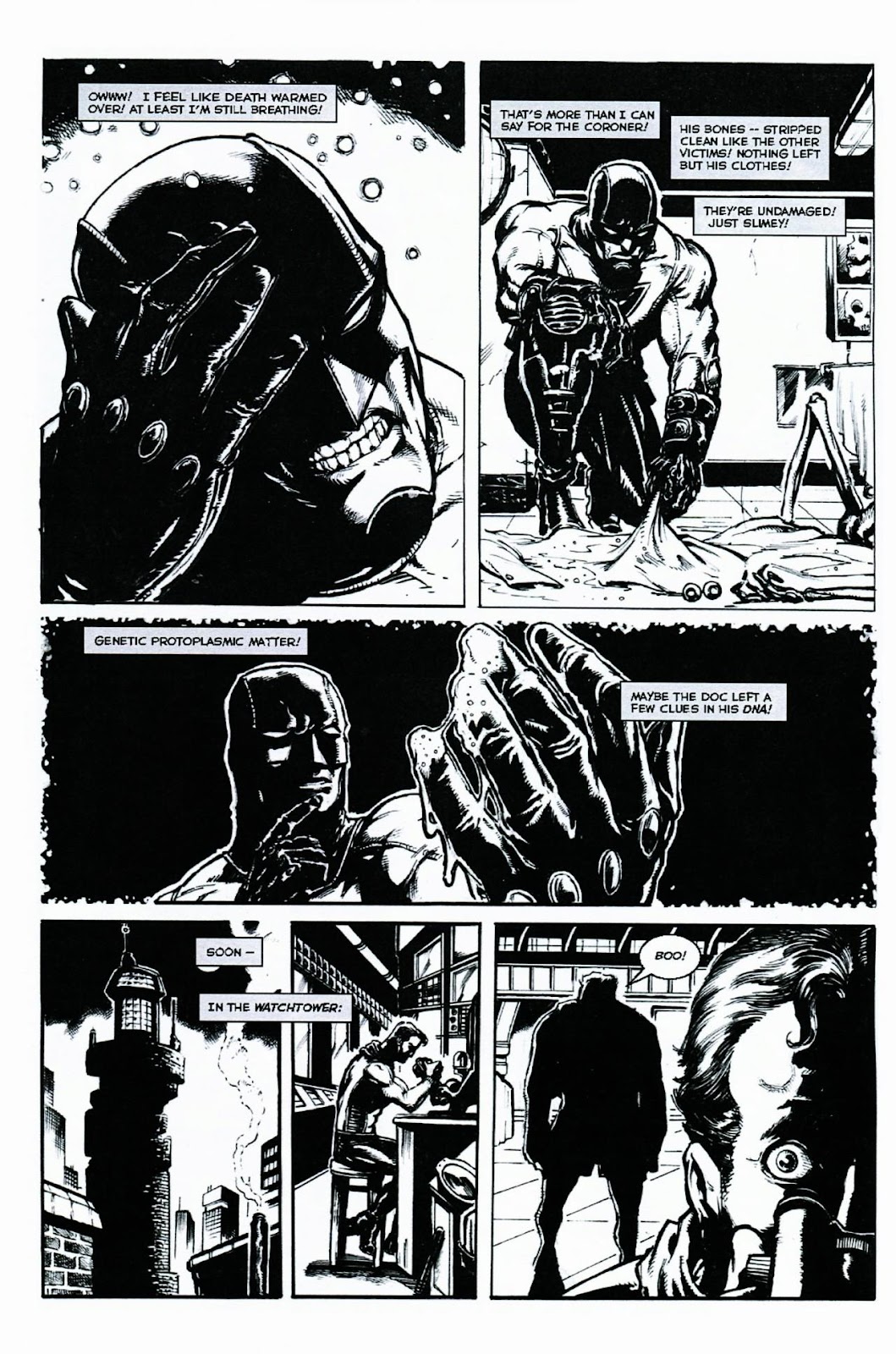 Knight Watchman: Skeletons In The Closet issue Full - Page 9