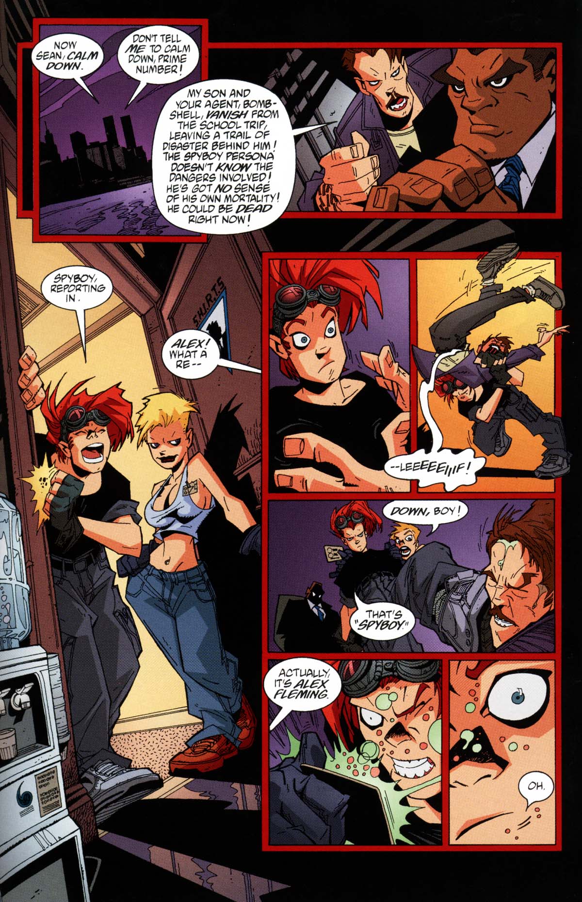 Read online SpyBoy comic -  Issue #7-9 - 16