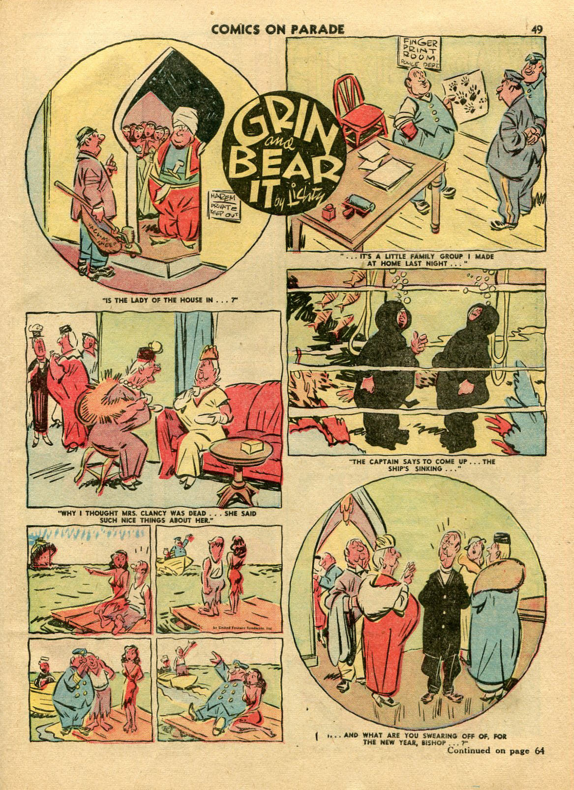 Read online Comics on Parade comic -  Issue #12 - 50