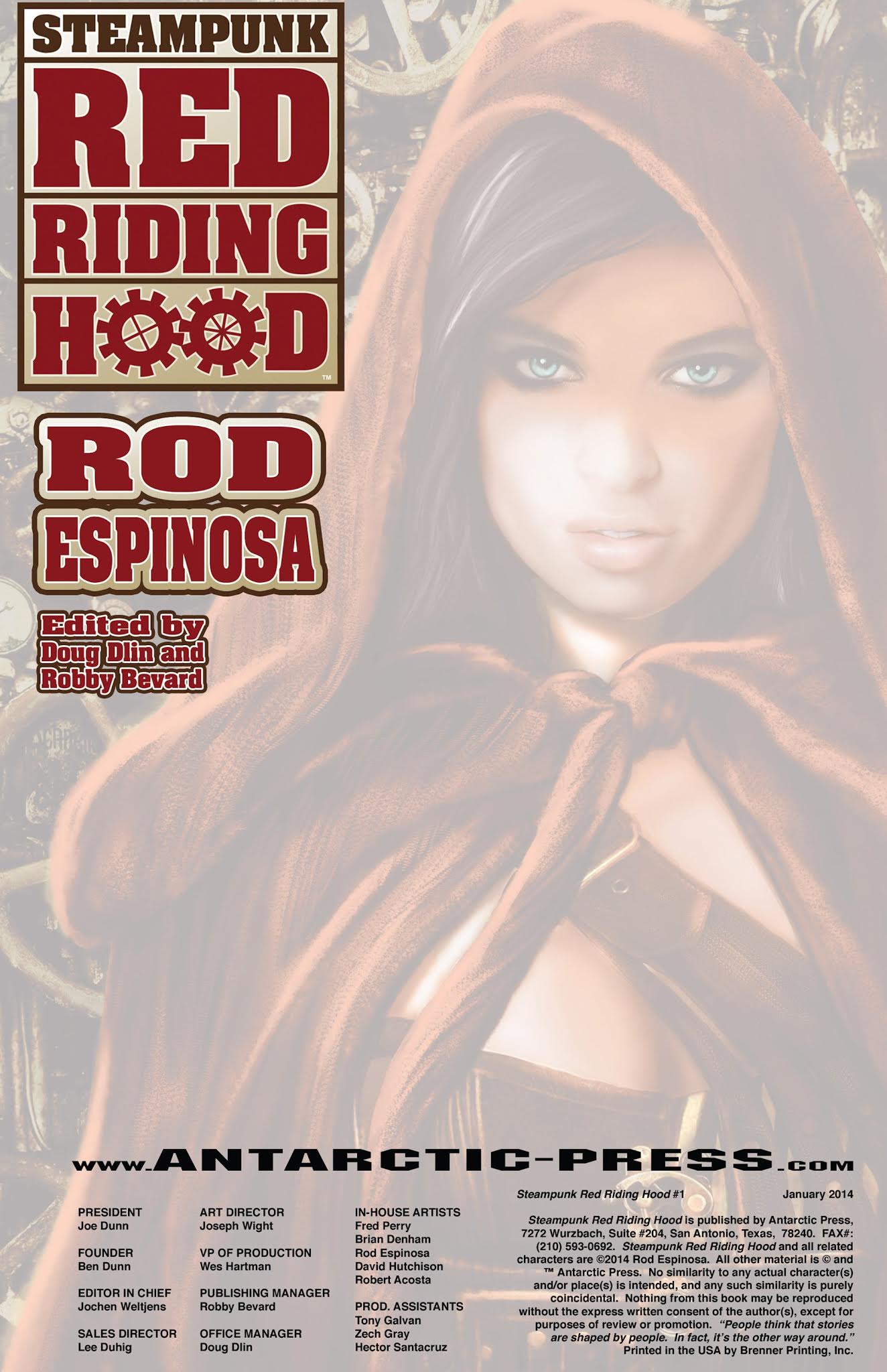 Read online Steampunk Red Riding Hood comic -  Issue # Full - 2