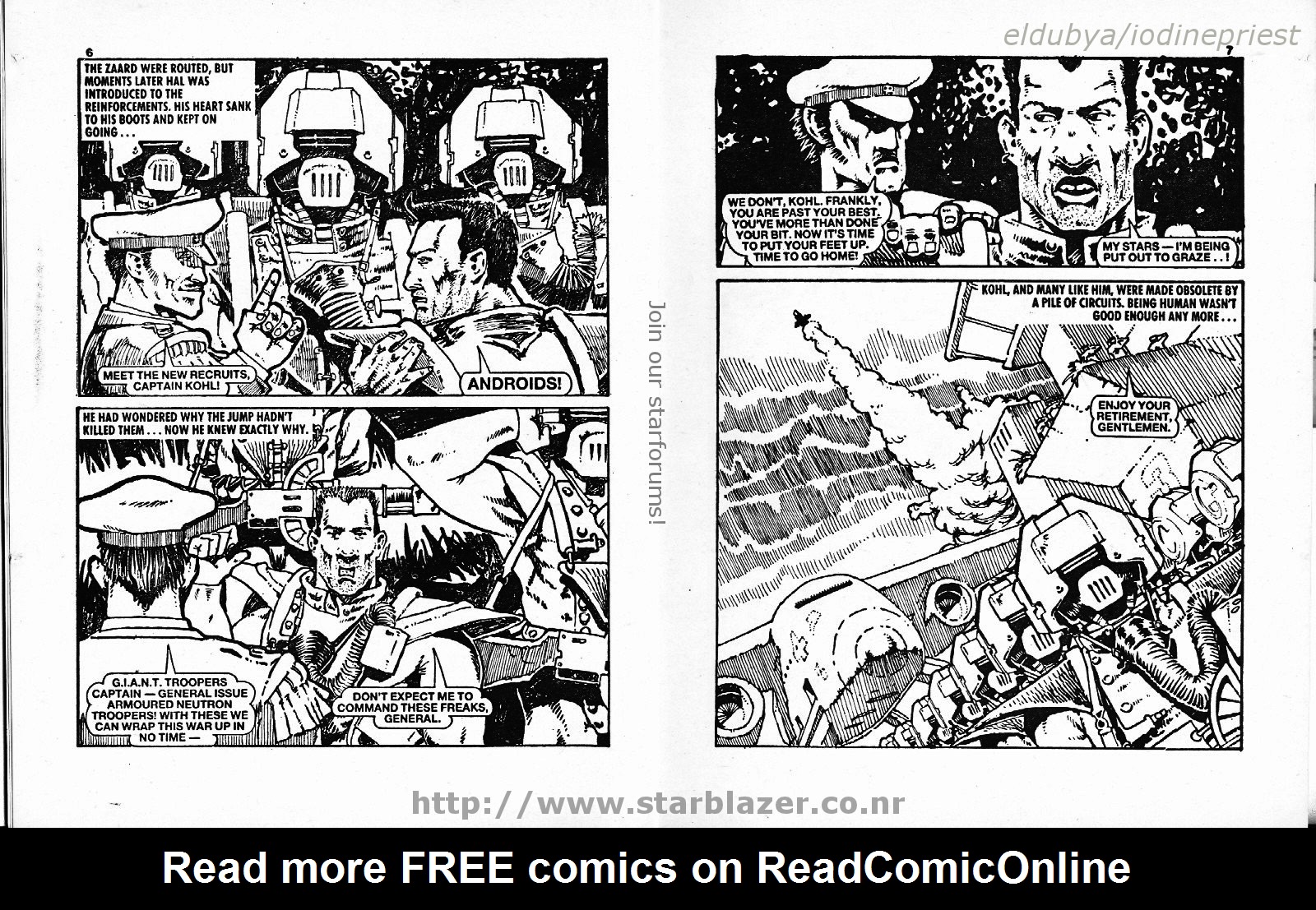 Read online Starblazer comic -  Issue #269 - 5
