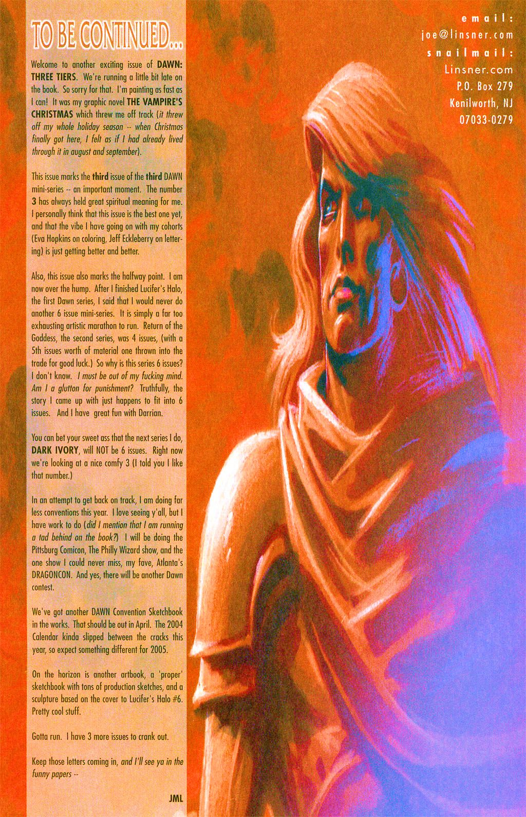 Read online Dawn: Three Tiers comic -  Issue #3 - 27