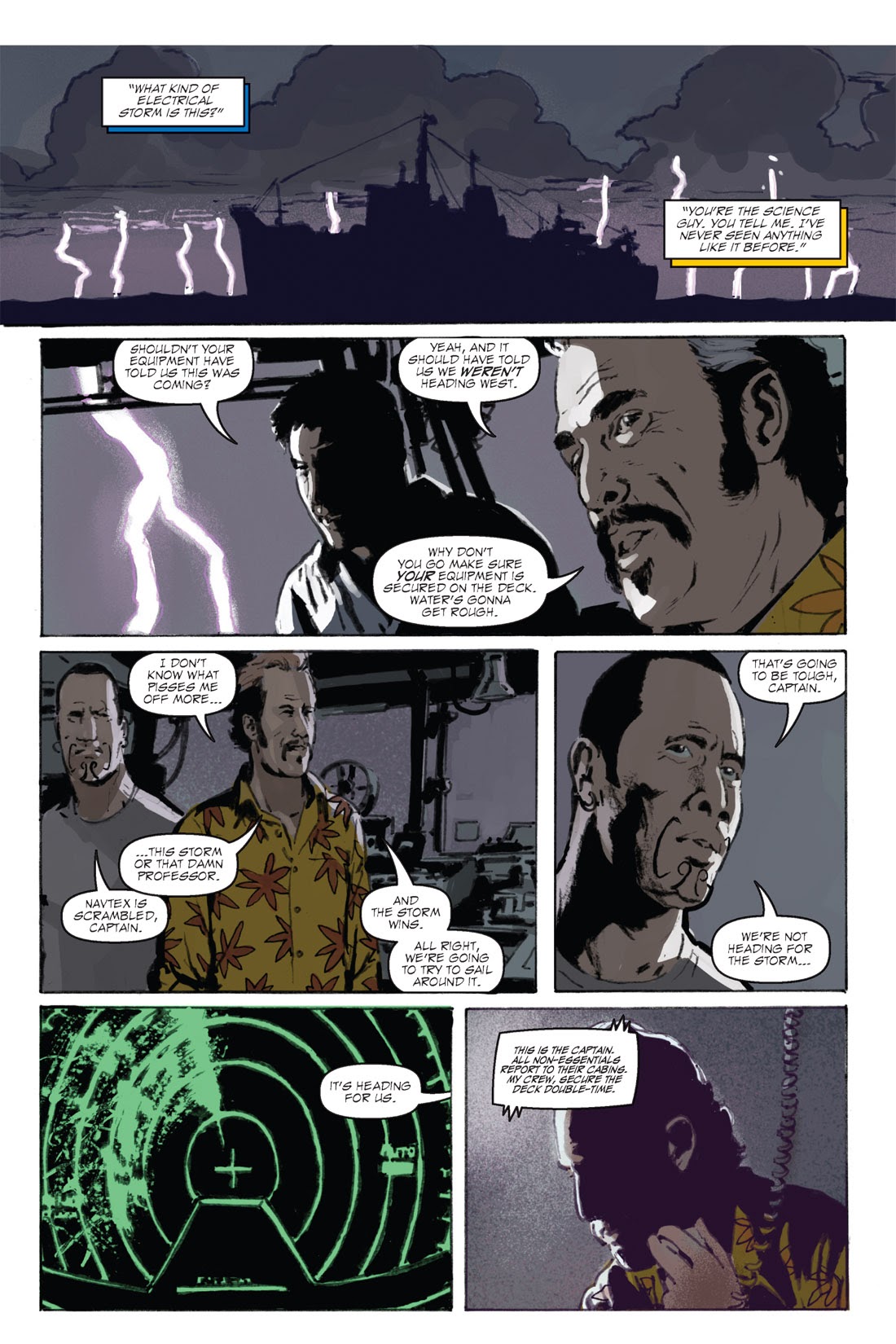 Read online X Isle comic -  Issue #1 - 9