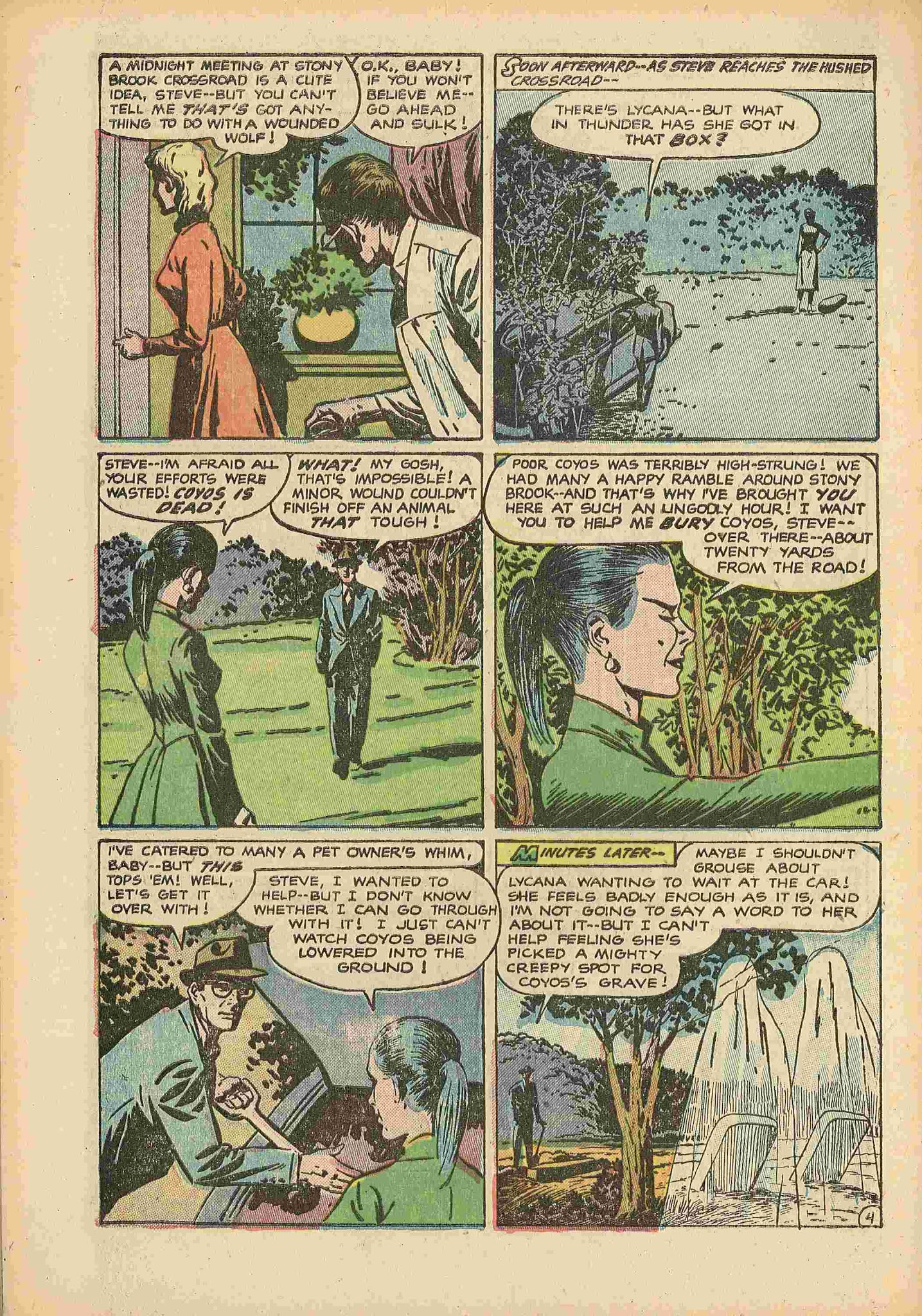 Read online Adventures Into The Unknown comic -  Issue #26 - 36