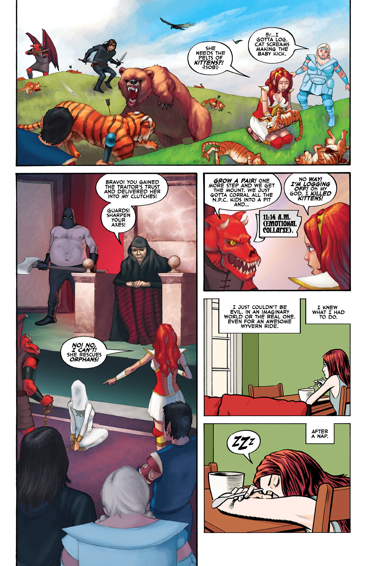 Read online The Guild comic -  Issue #3 - 12
