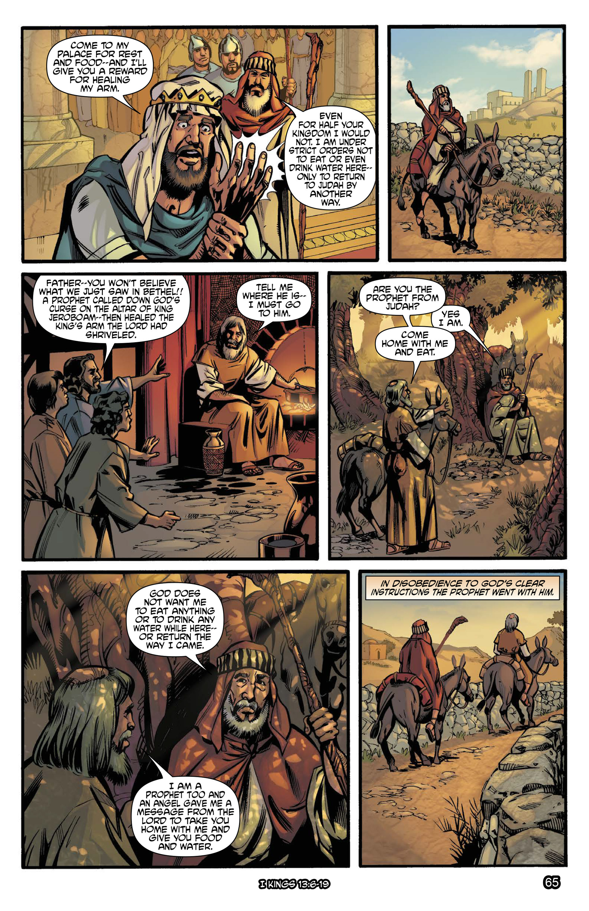 Read online The Kingstone Bible comic -  Issue #6 - 64