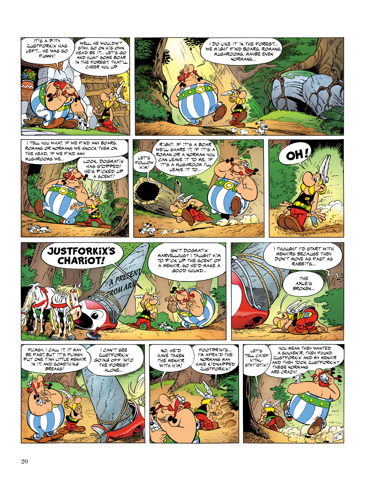 Read online Asterix comic -  Issue #9 - 21