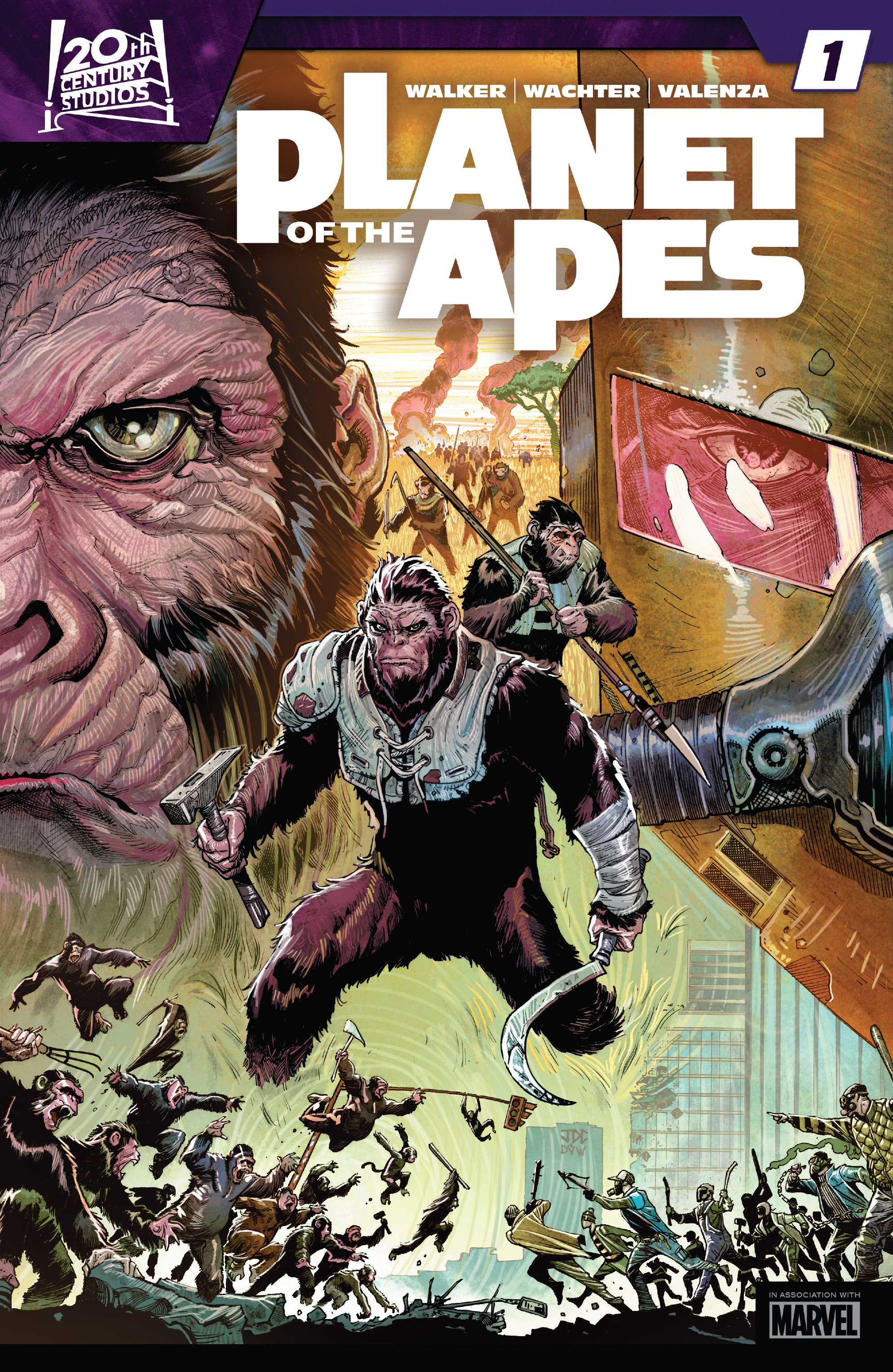 Read online Planet of the Apes (2023) comic -  Issue #1 - 1