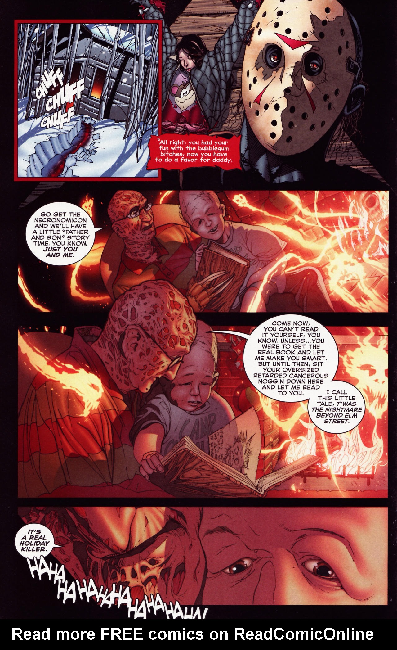 Read online Freddy Vs Jason Vs Ash comic -  Issue #2 - 11