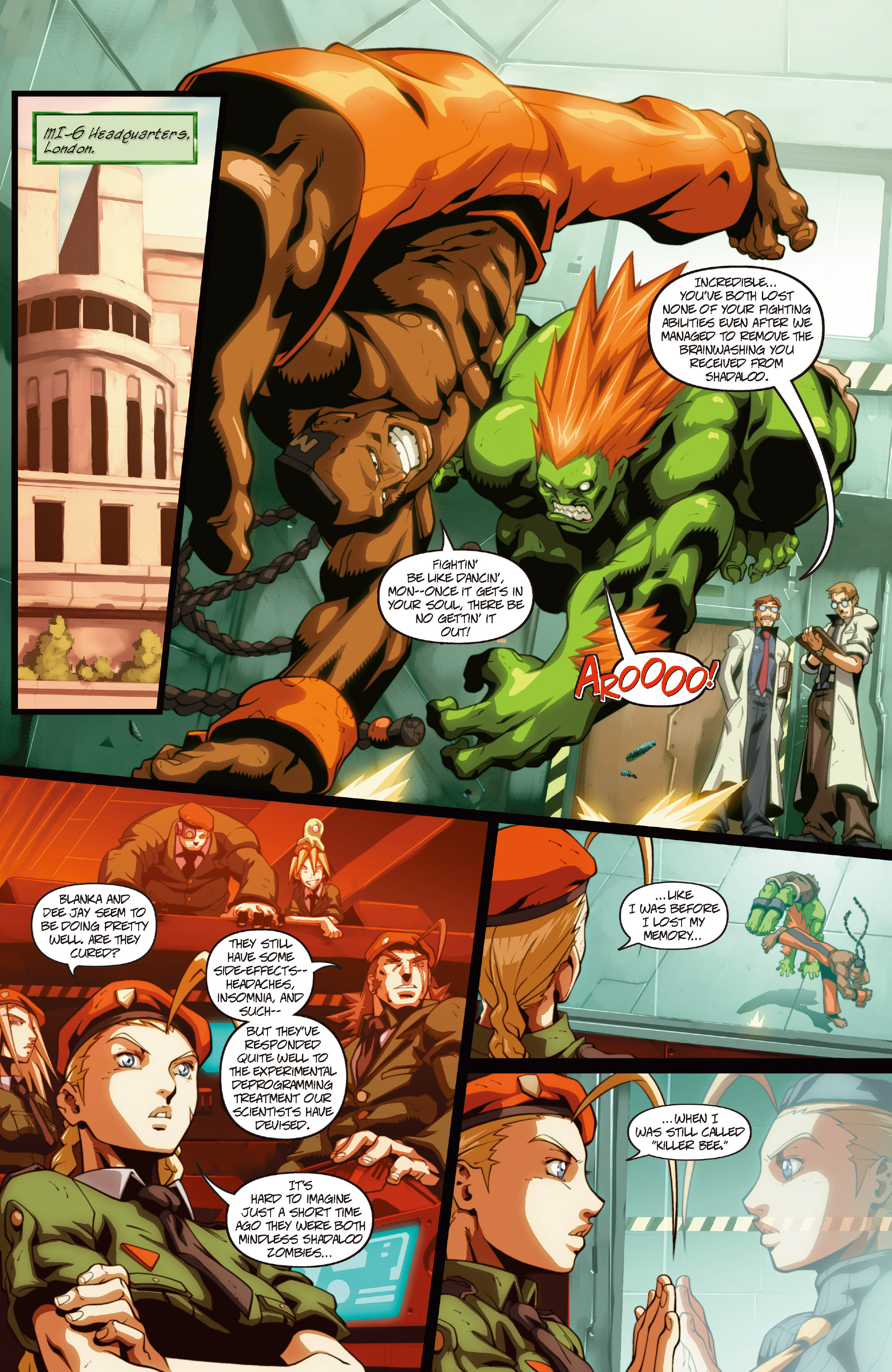 Read online Street Fighter II comic -  Issue #1 - 23