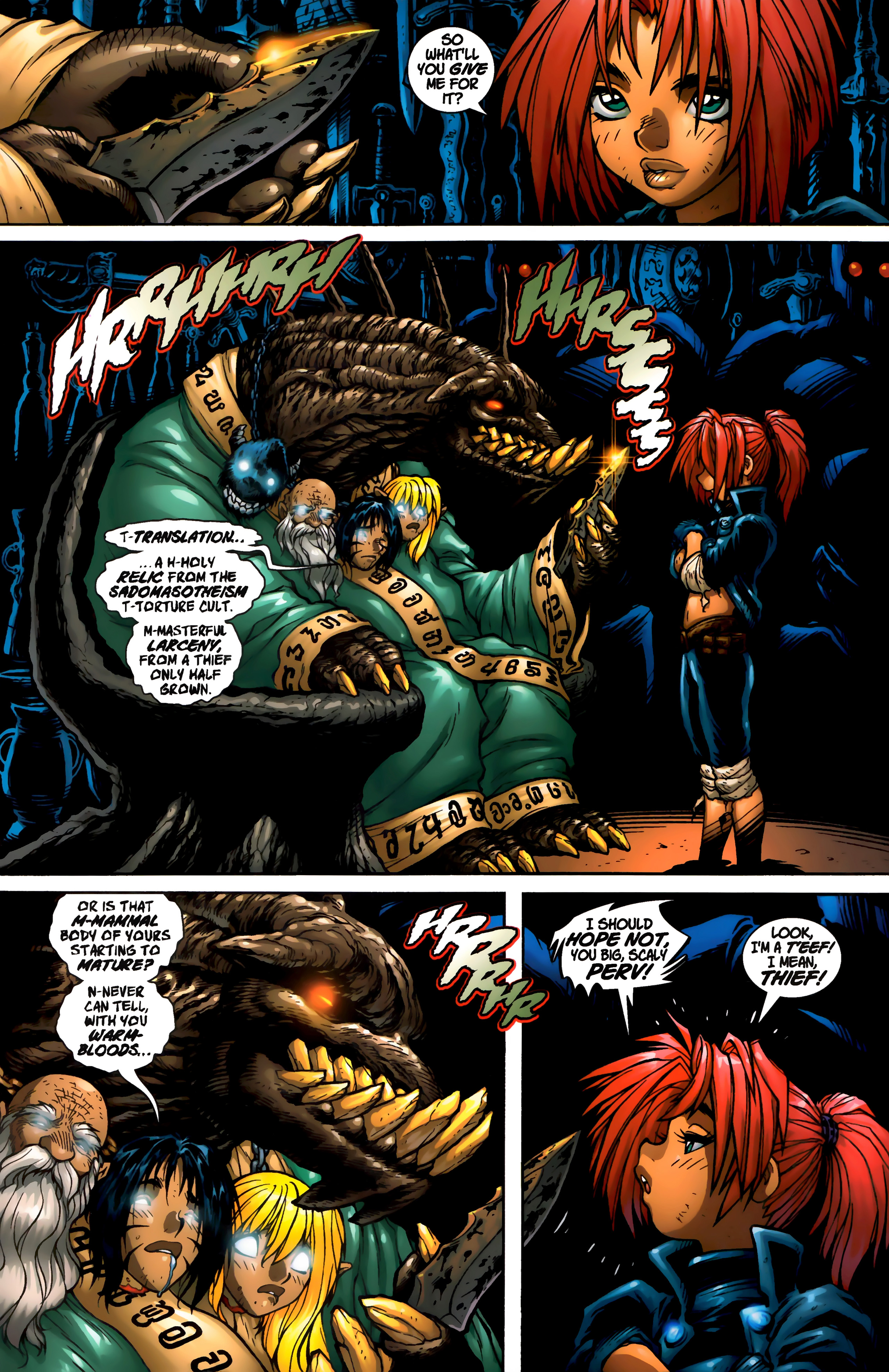 Read online Battle Chasers (1998) comic -  Issue #6 - 31