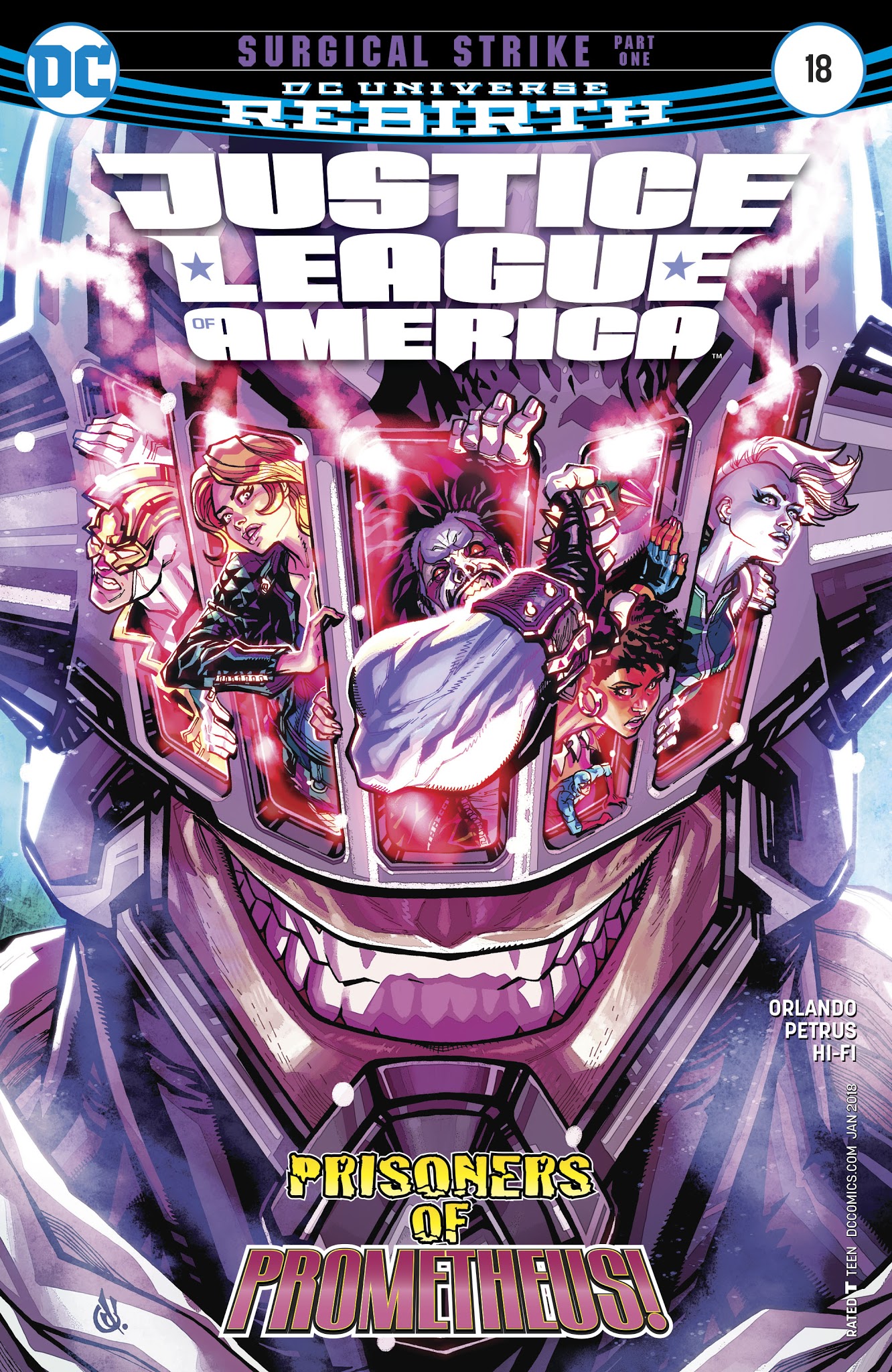 Read online Justice League of America (2017) comic -  Issue #18 - 1