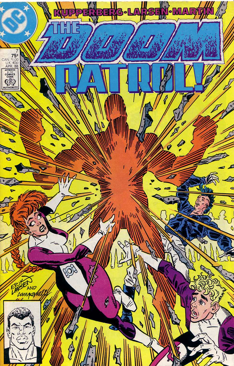 Read online Doom Patrol (1987) comic -  Issue #7 - 1