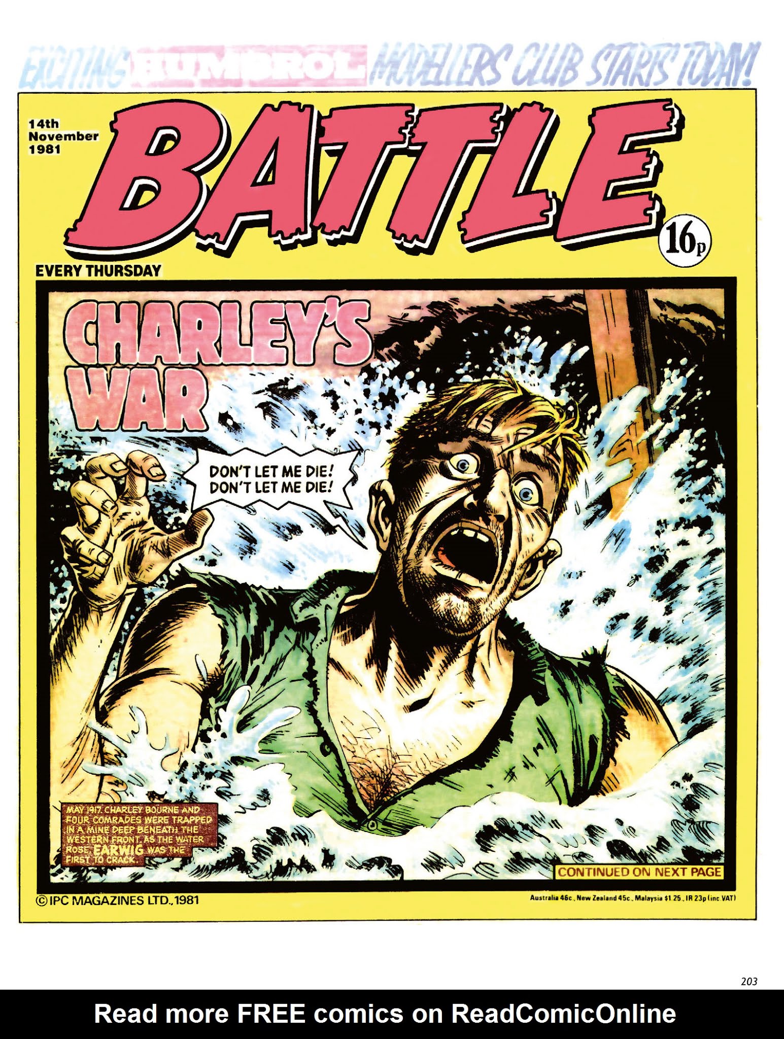 Read online Charley's War: The Definitive Collection comic -  Issue # TPB 2 - 203