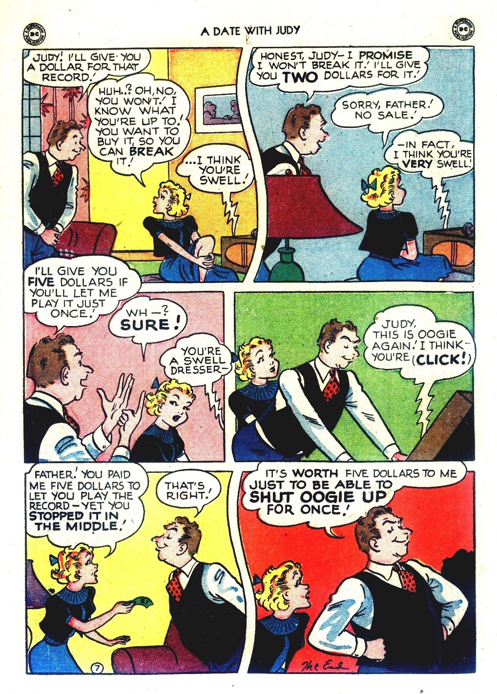 Read online A Date with Judy comic -  Issue #11 - 30