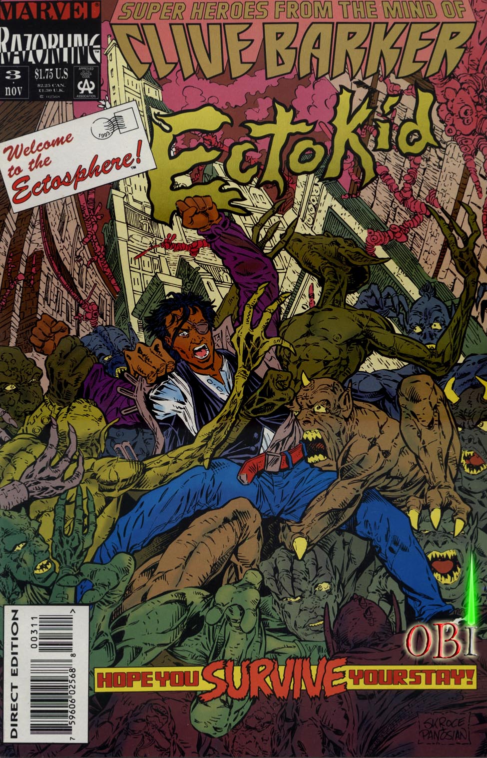 Read online Ectokid comic -  Issue #3 - 1