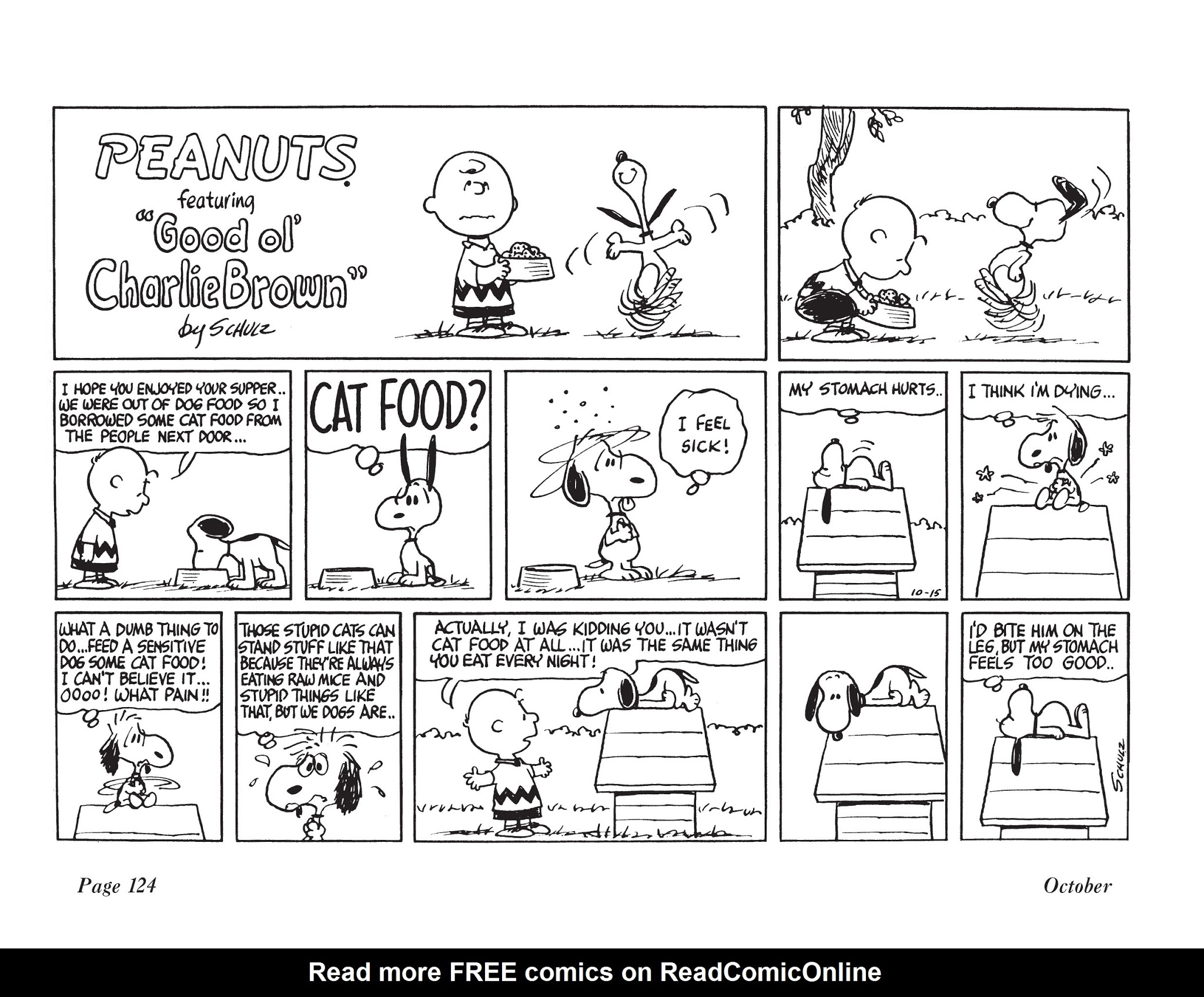 Read online The Complete Peanuts comic -  Issue # TPB 9 - 135