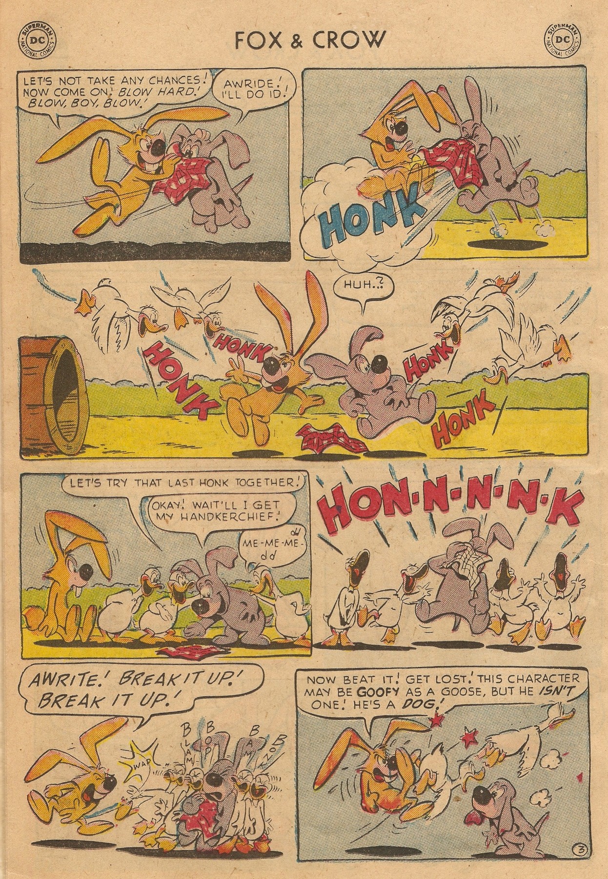 Read online The Fox and the Crow comic -  Issue #20 - 22