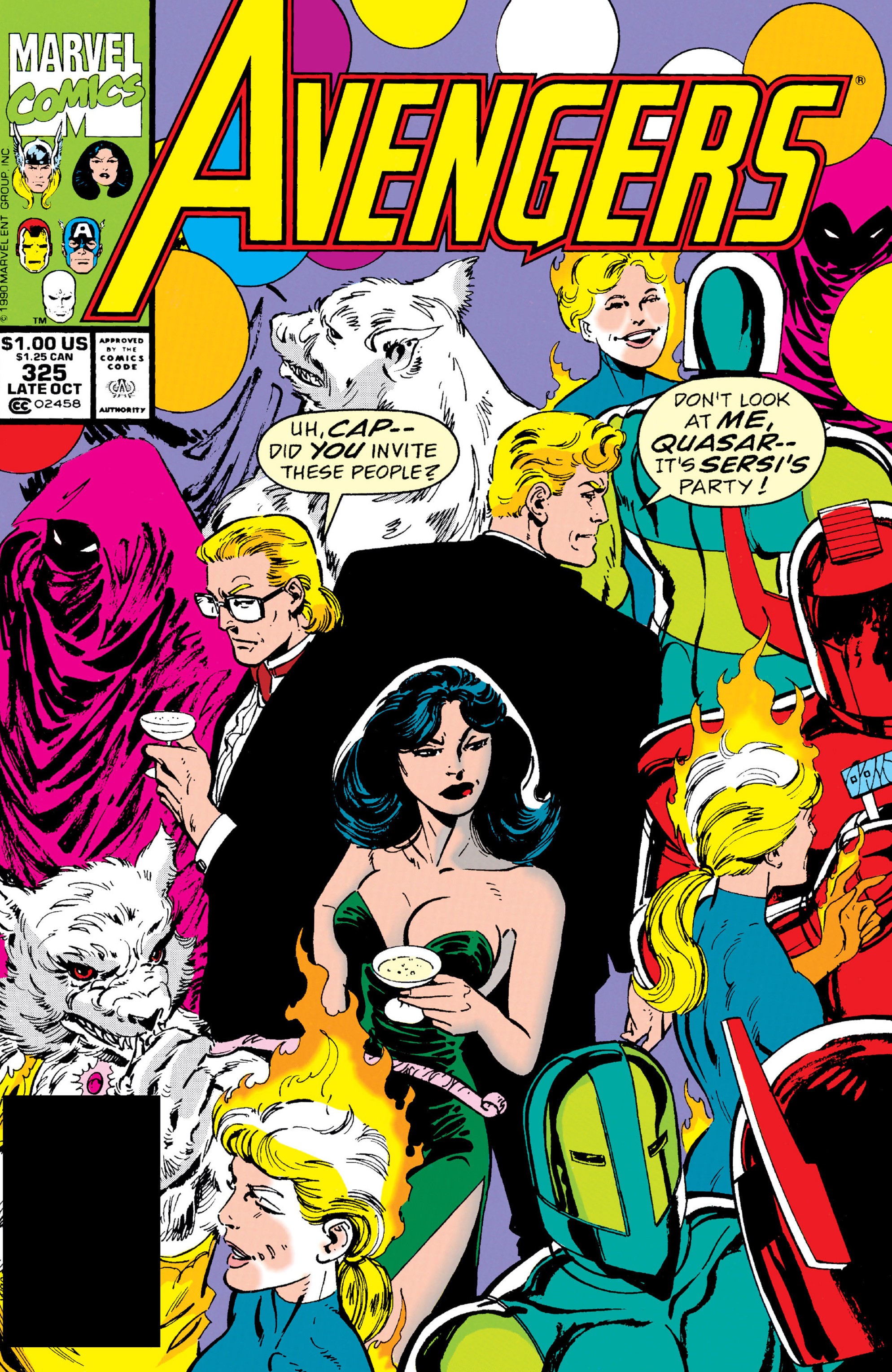 Read online The Avengers (1963) comic -  Issue #325 - 1