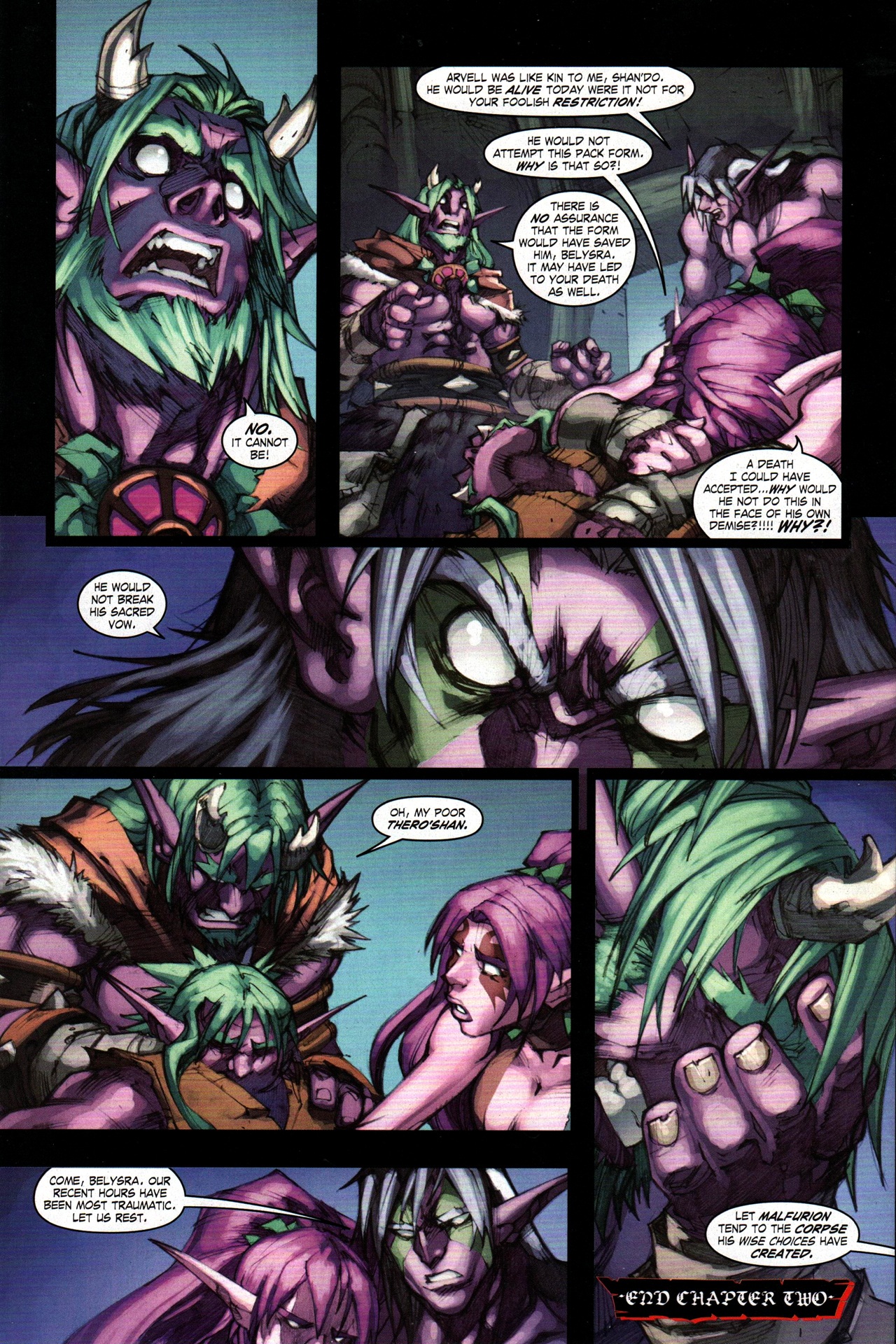 Read online World of Warcraft: Curse of the Worgen comic -  Issue #2 - 30