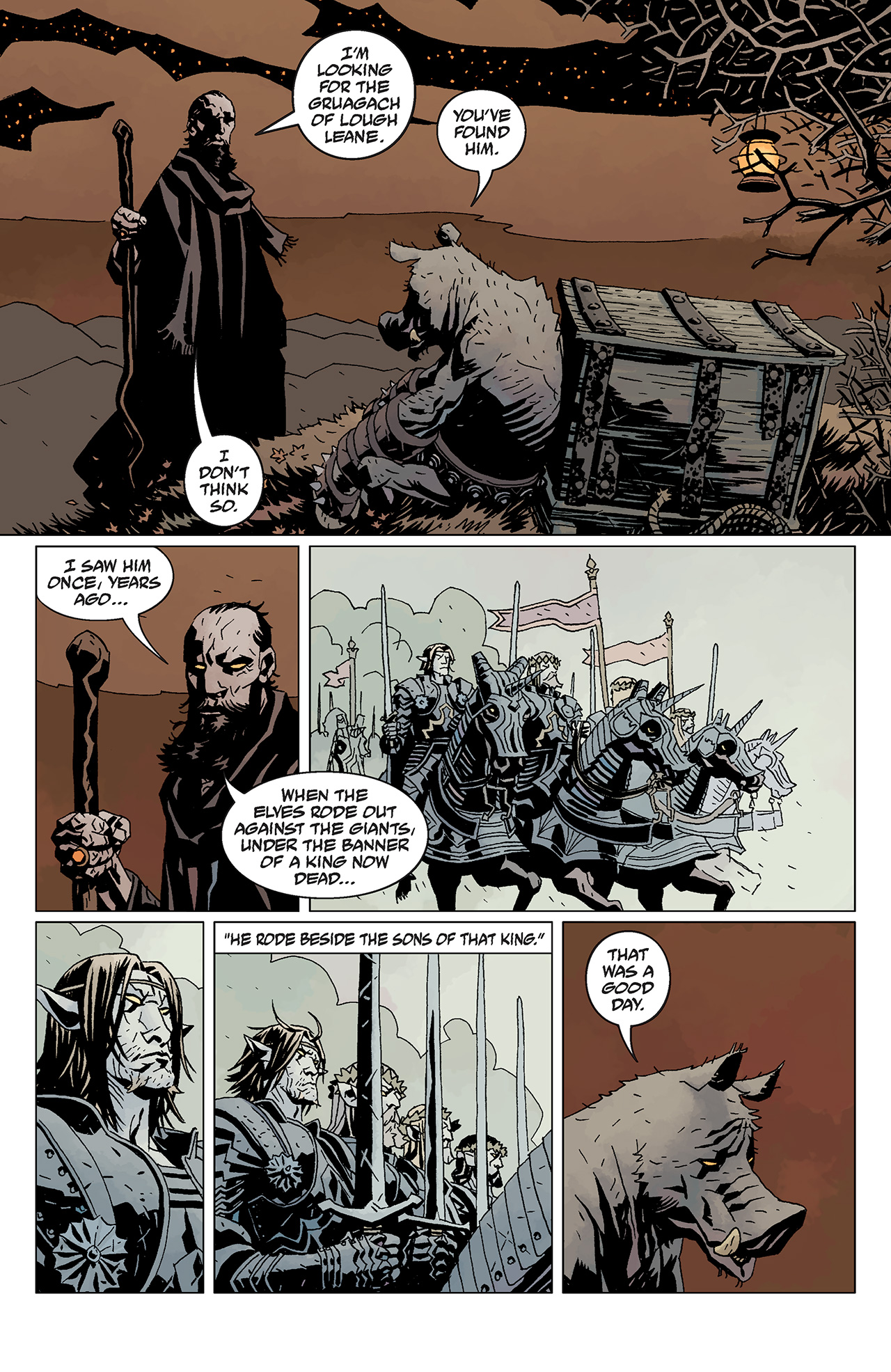 Read online Hellboy: The Wild Hunt comic -  Issue #2 - 13