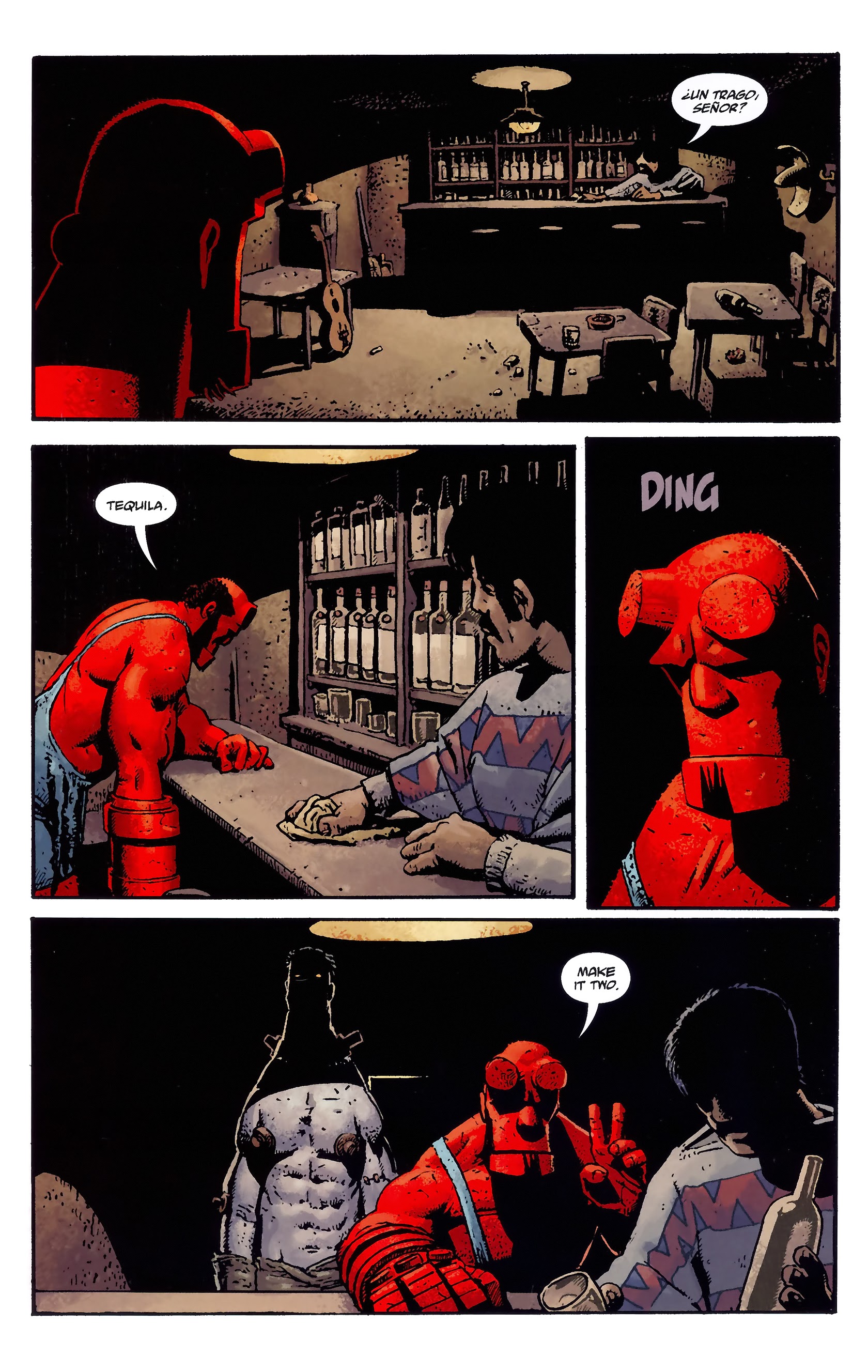 Read online Hellboy: House of the Living Dead comic -  Issue # TPB - 53