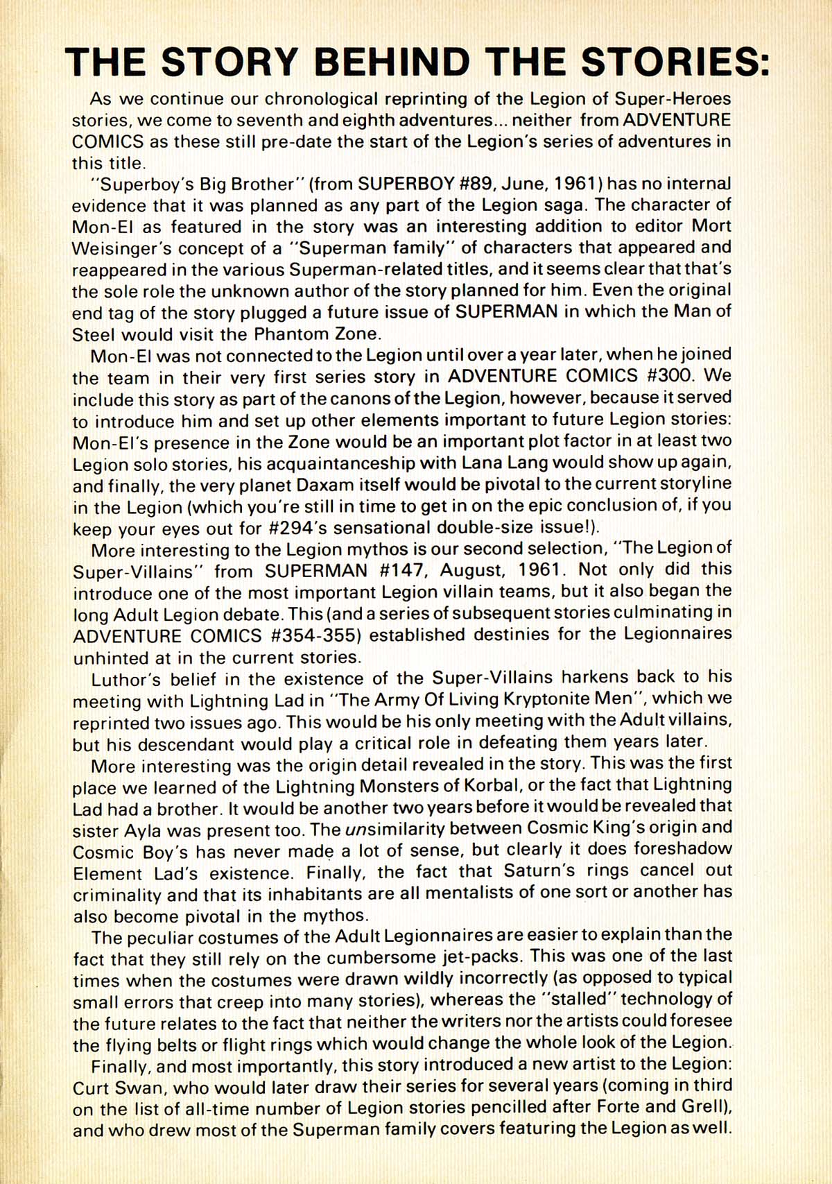 Read online Adventure Comics (1938) comic -  Issue #494 - 99