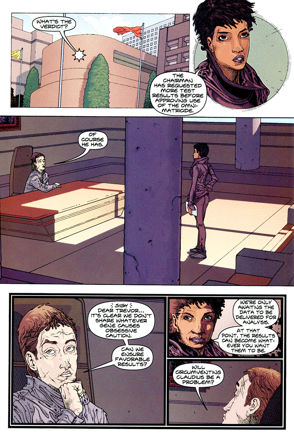 Read online Aeon Flux comic -  Issue #2 - 12