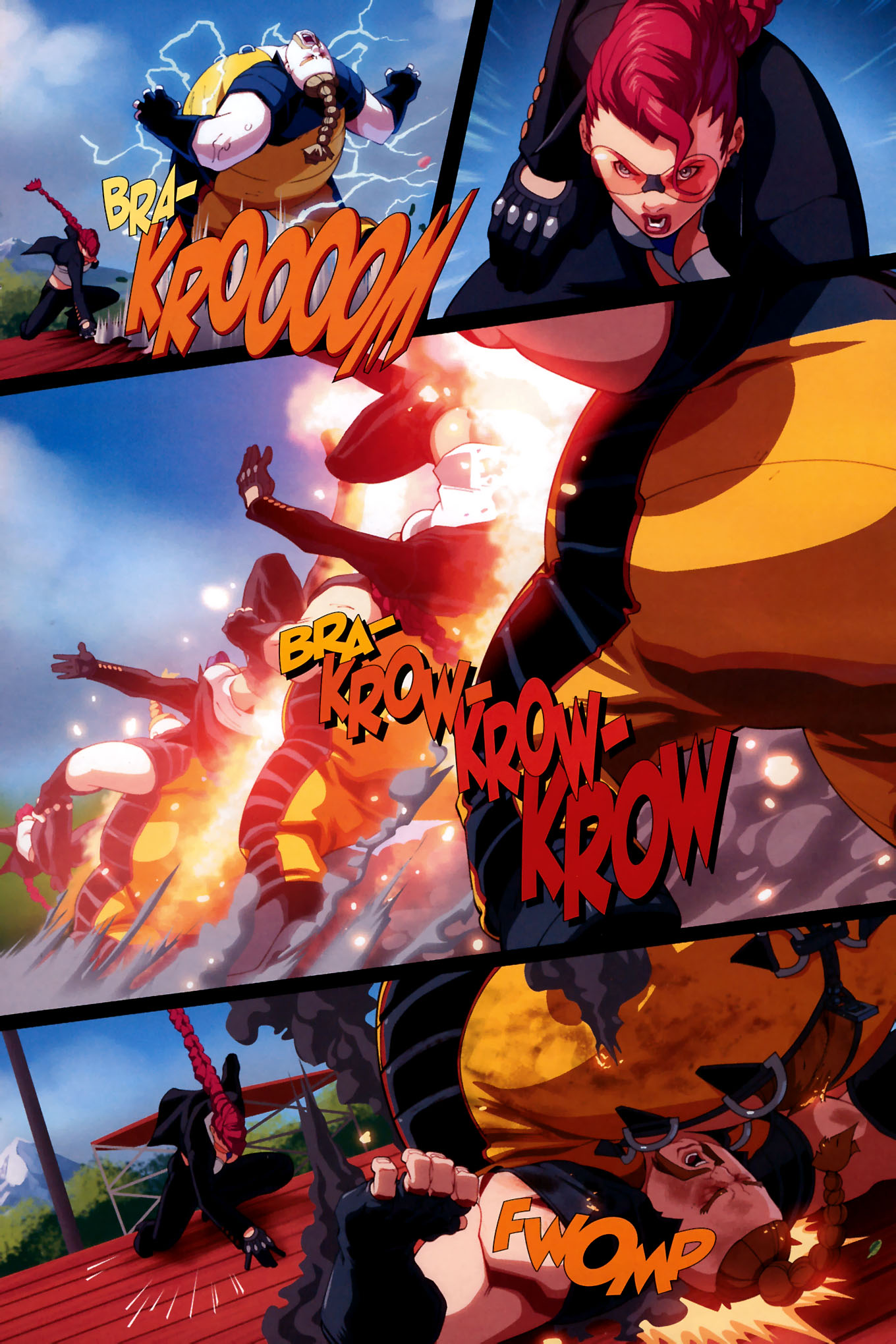 Read online Street Fighter IV comic -  Issue #2 - 24