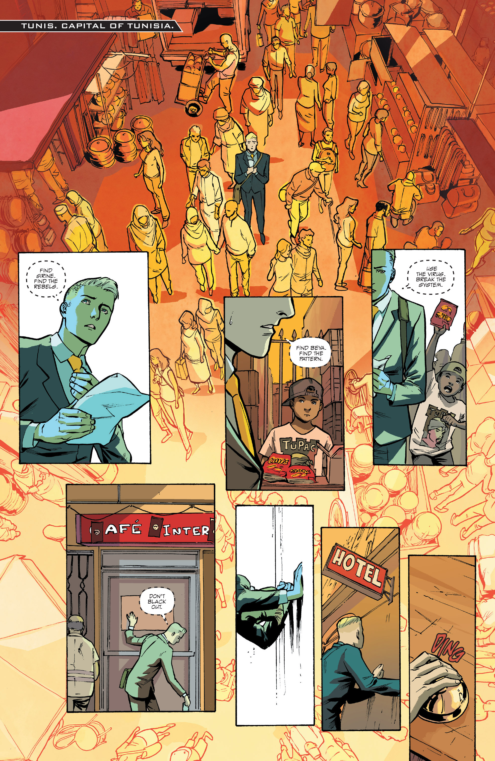 Read online Hacktivist comic -  Issue #3 - 3