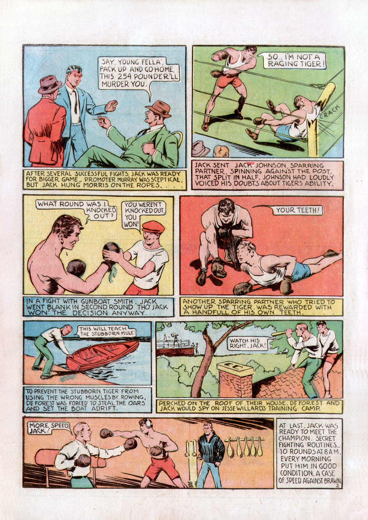 Read online Fight Comics comic -  Issue #1 - 14