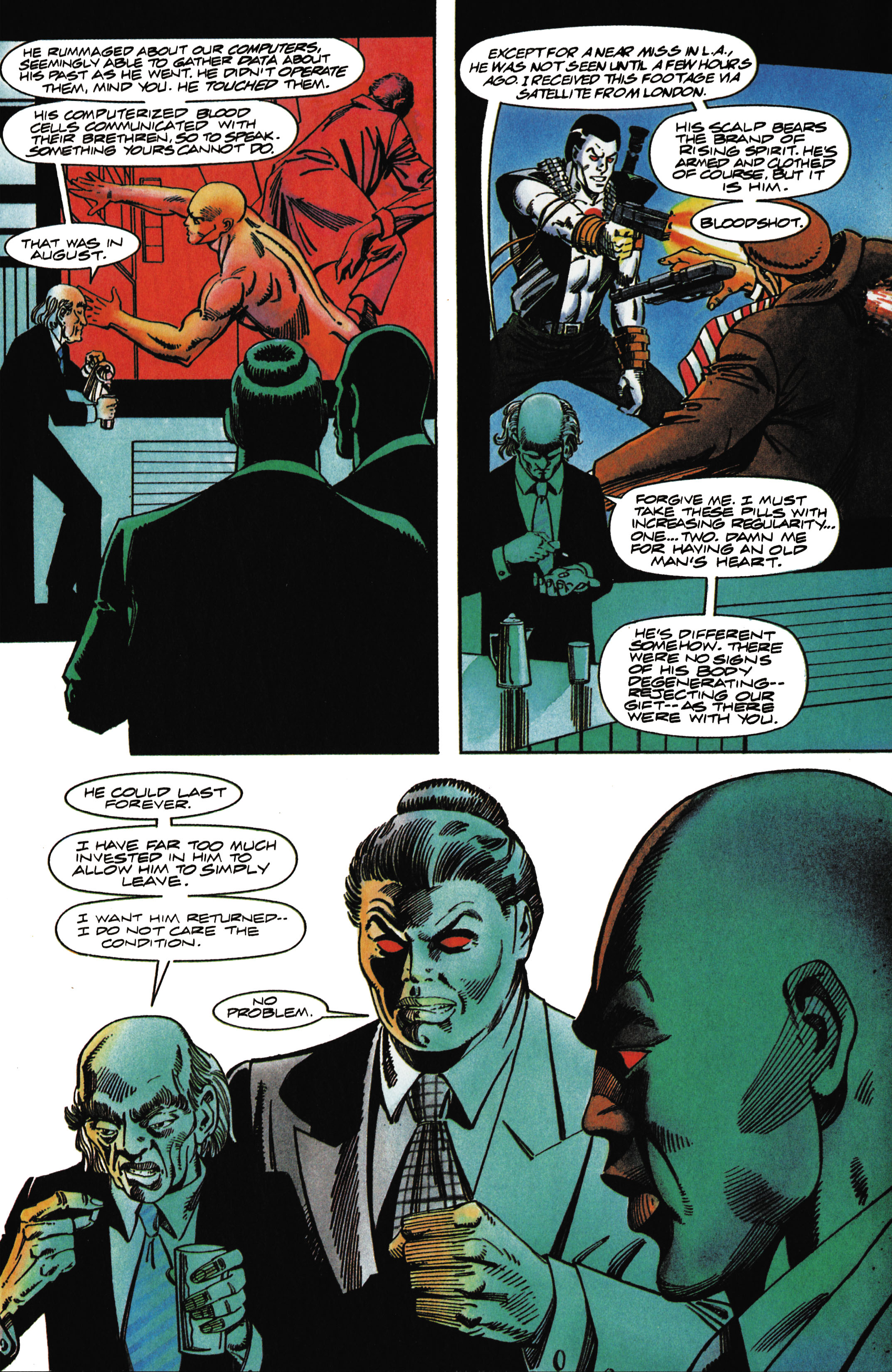Read online Valiant Masters Bloodshot: Blood of the Machine comic -  Issue # TPB (Part 1) - 18