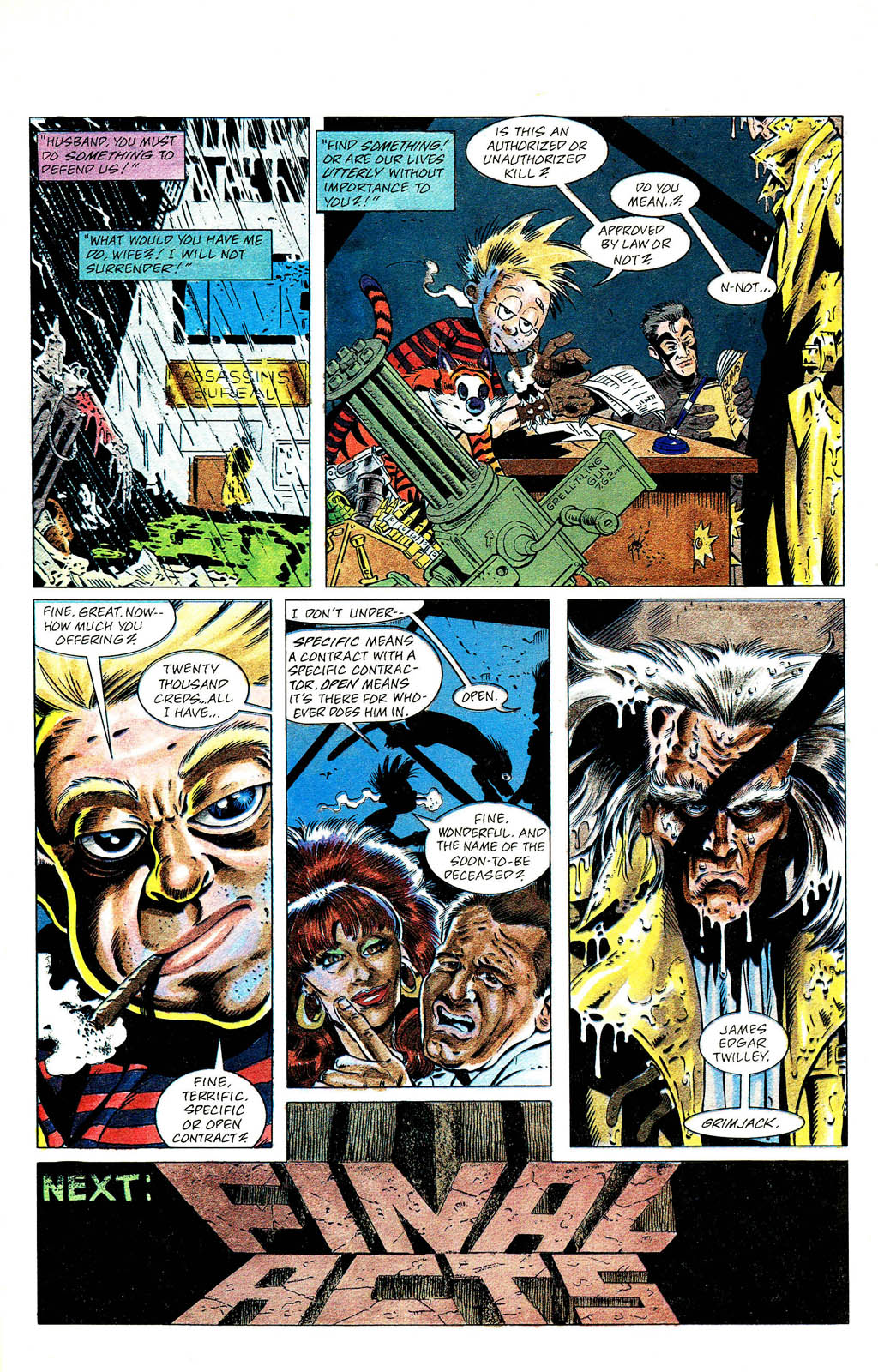 Read online Grimjack comic -  Issue #80 - 25