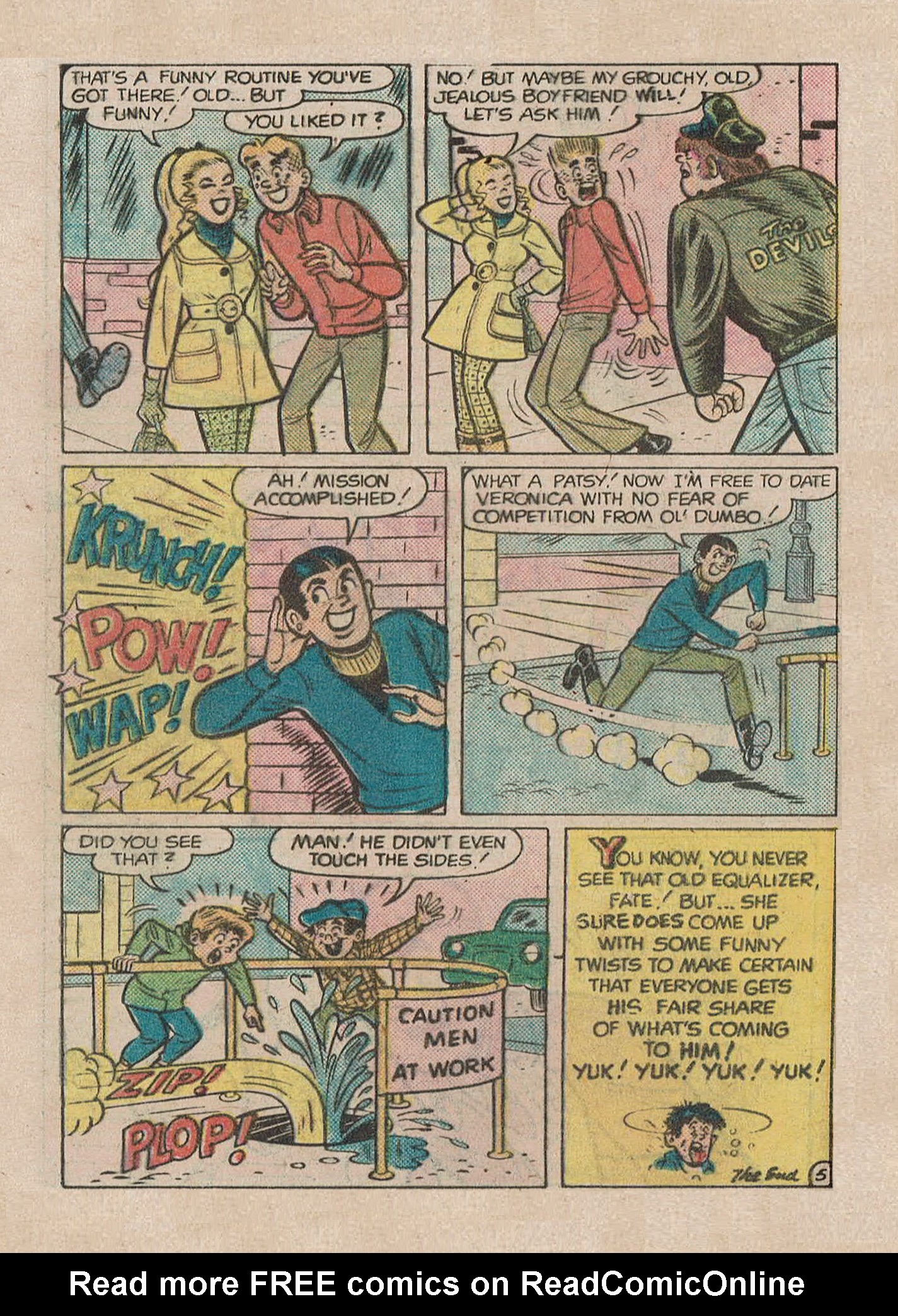 Read online Archie's Double Digest Magazine comic -  Issue #28 - 184