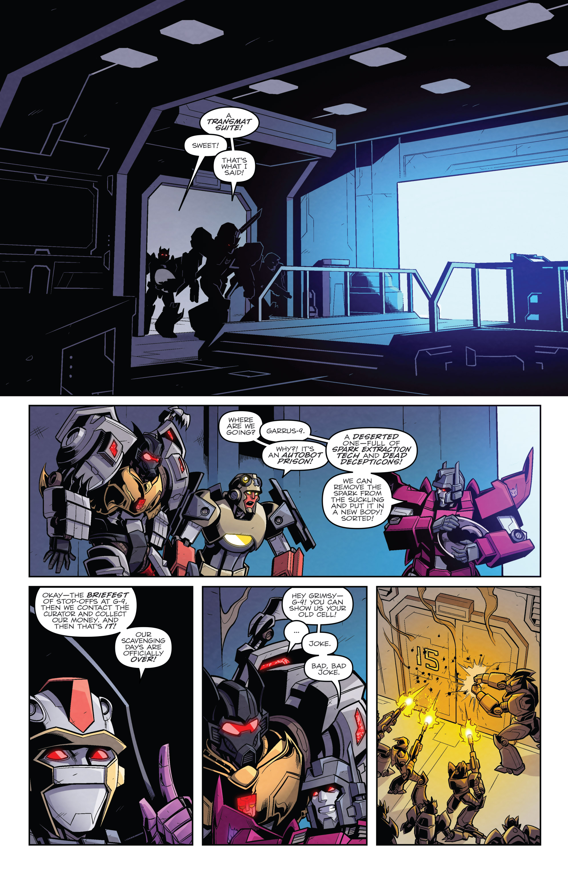 Read online The Transformers: Lost Light comic -  Issue #15 - 17