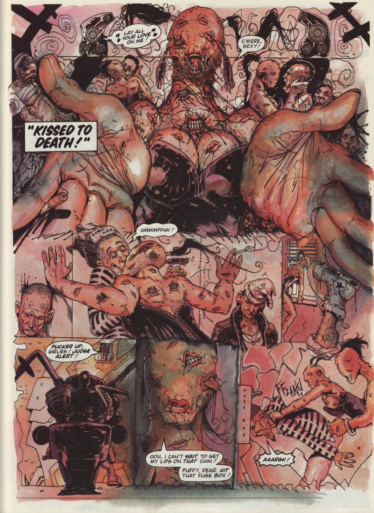 Read online Judge Dredd: The Megazine (vol. 2) comic -  Issue #36 - 40